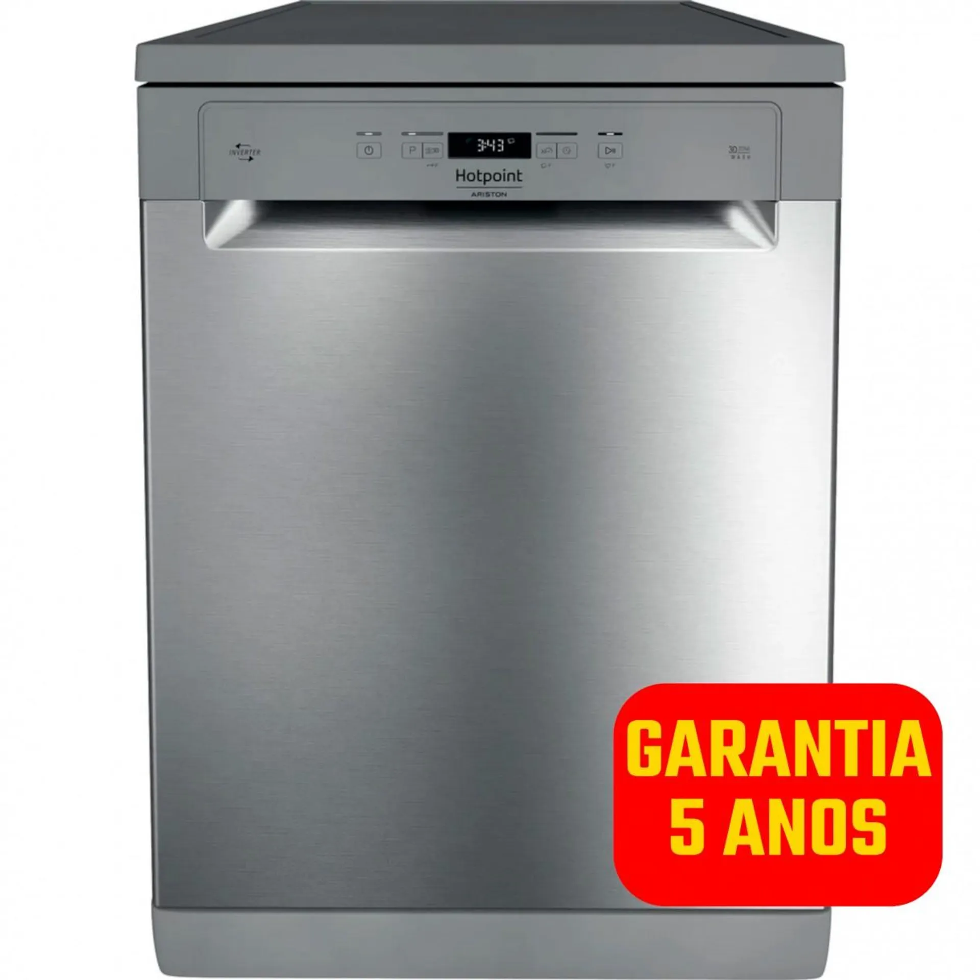 Máquina Lavar Loiça HOTPOINT HFC3C41CWX INOX - 14 Conjuntos