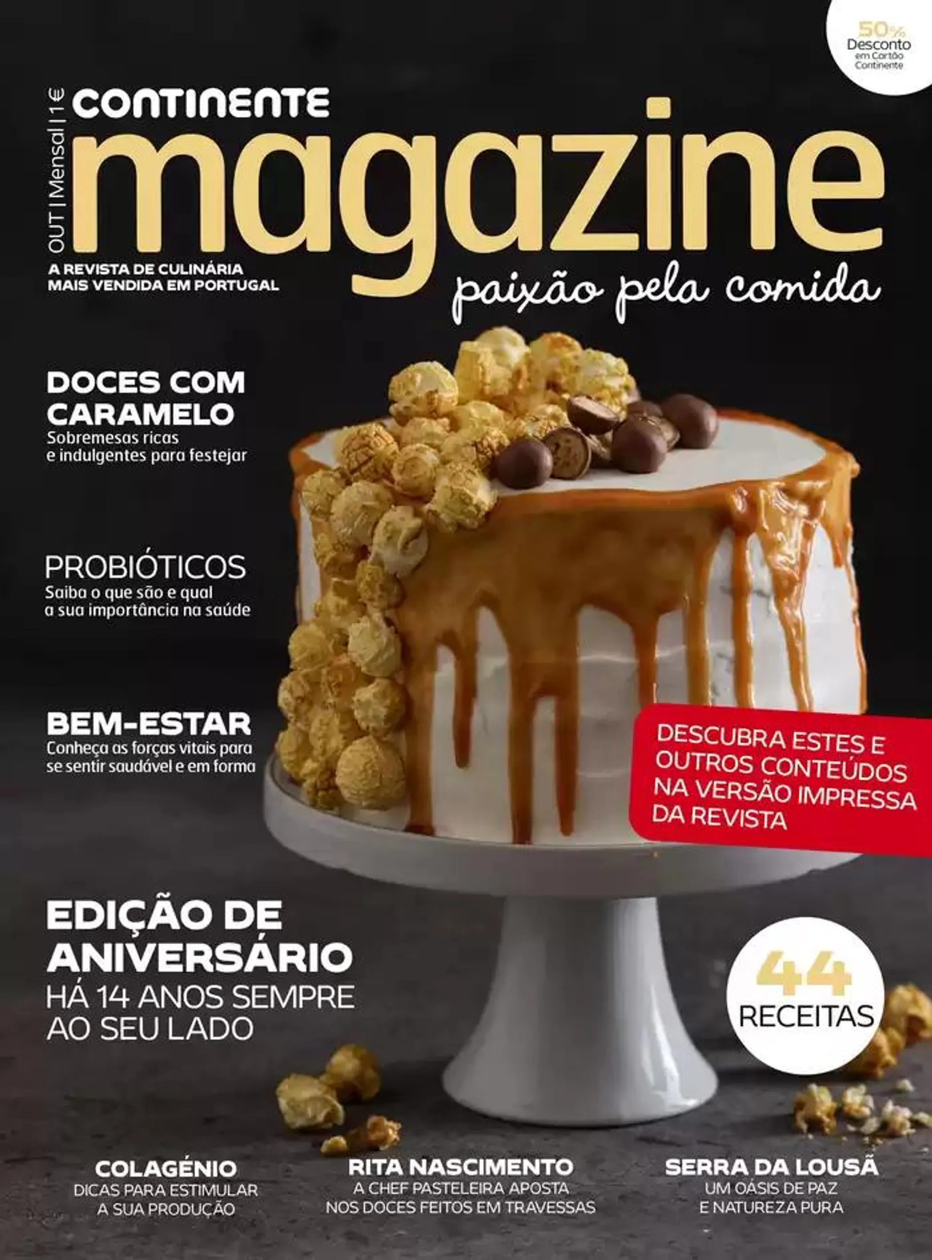 Folheto Continente Magazine de 2 de outubro até 28 de outubro 2024 - Pagina 1