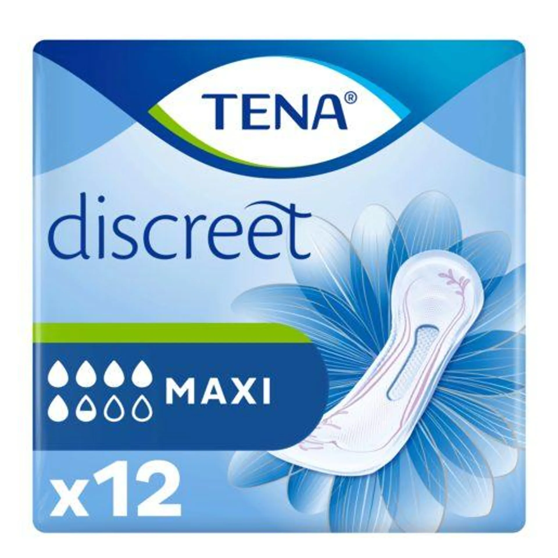 TENA Pensos Incontinência Maxi Lady 12 un