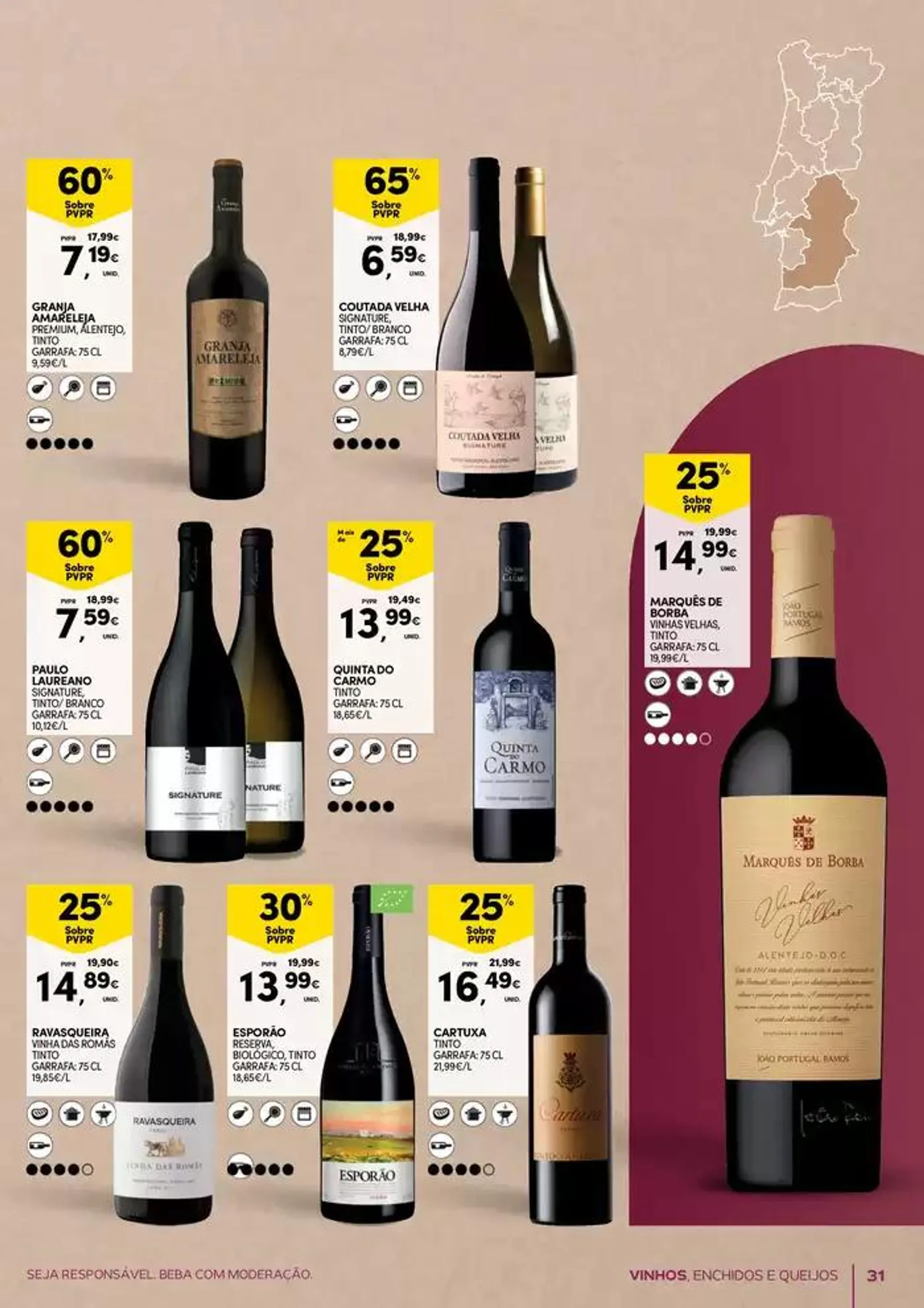 Folheto Açores: Vinhos, Enchidos e Queijos de 25 de setembro até 14 de outubro 2024 - Pagina 31