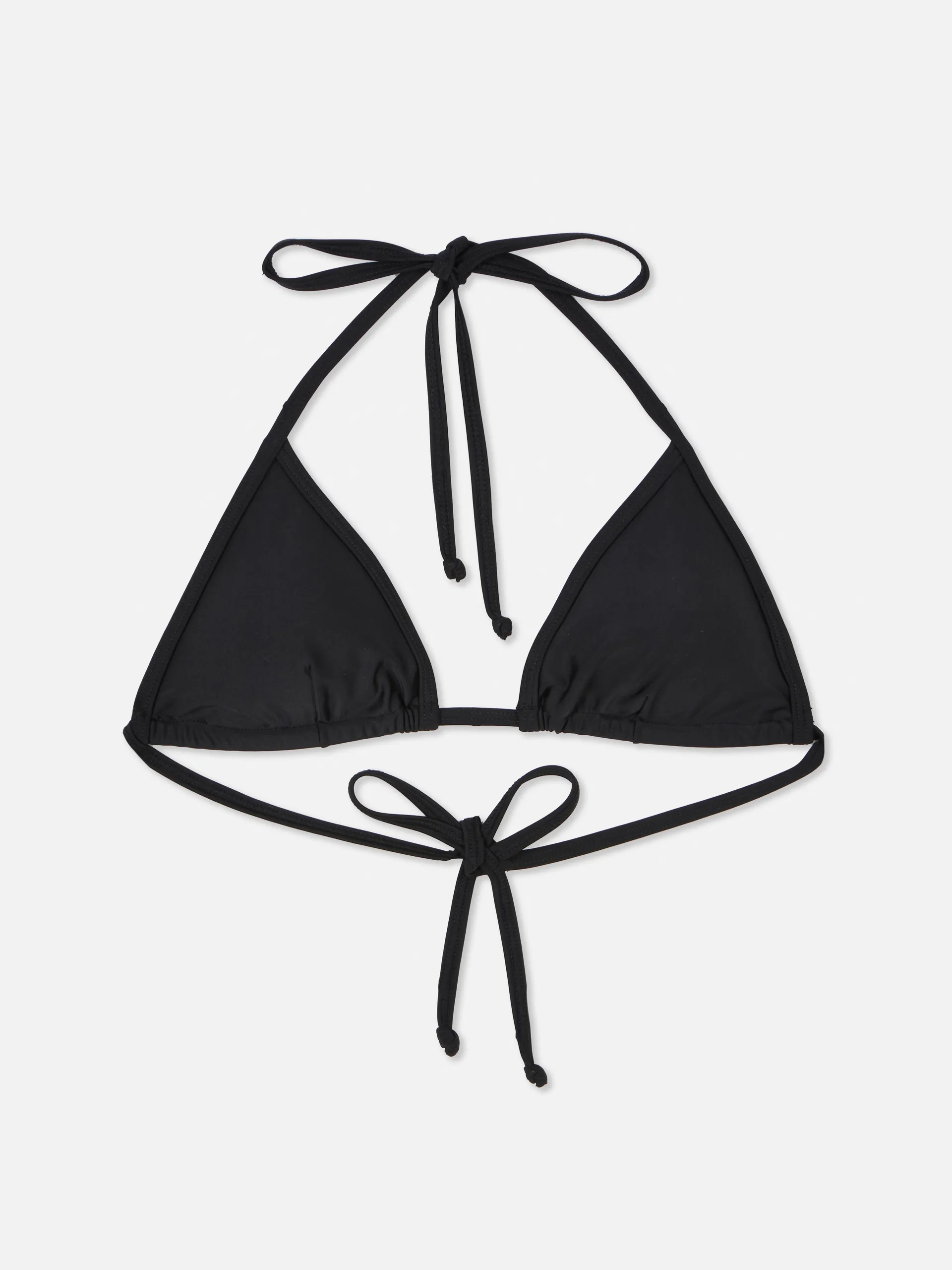 Top de bikini triangular al cuello de Rita Ora