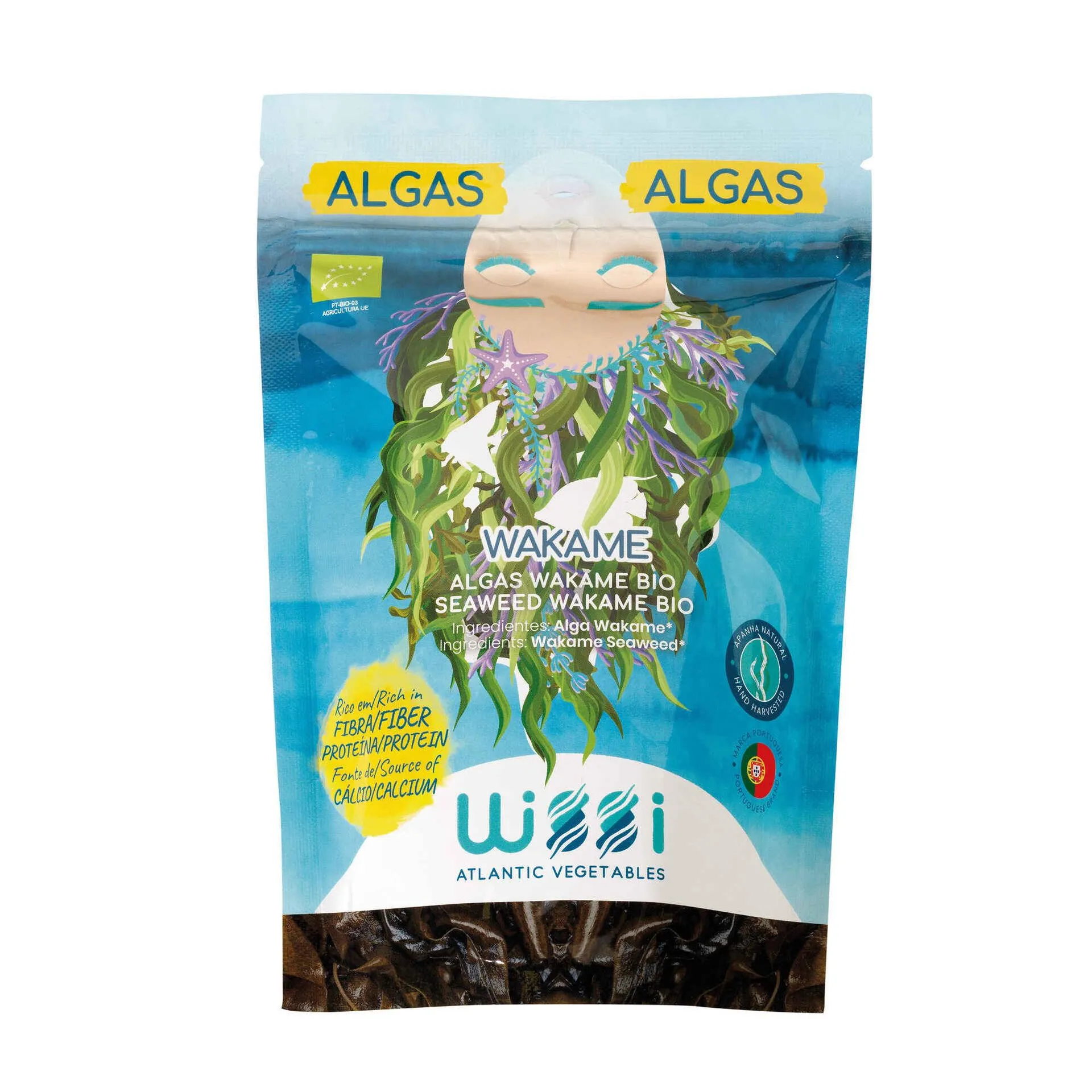 Algas Wakame Biológicas