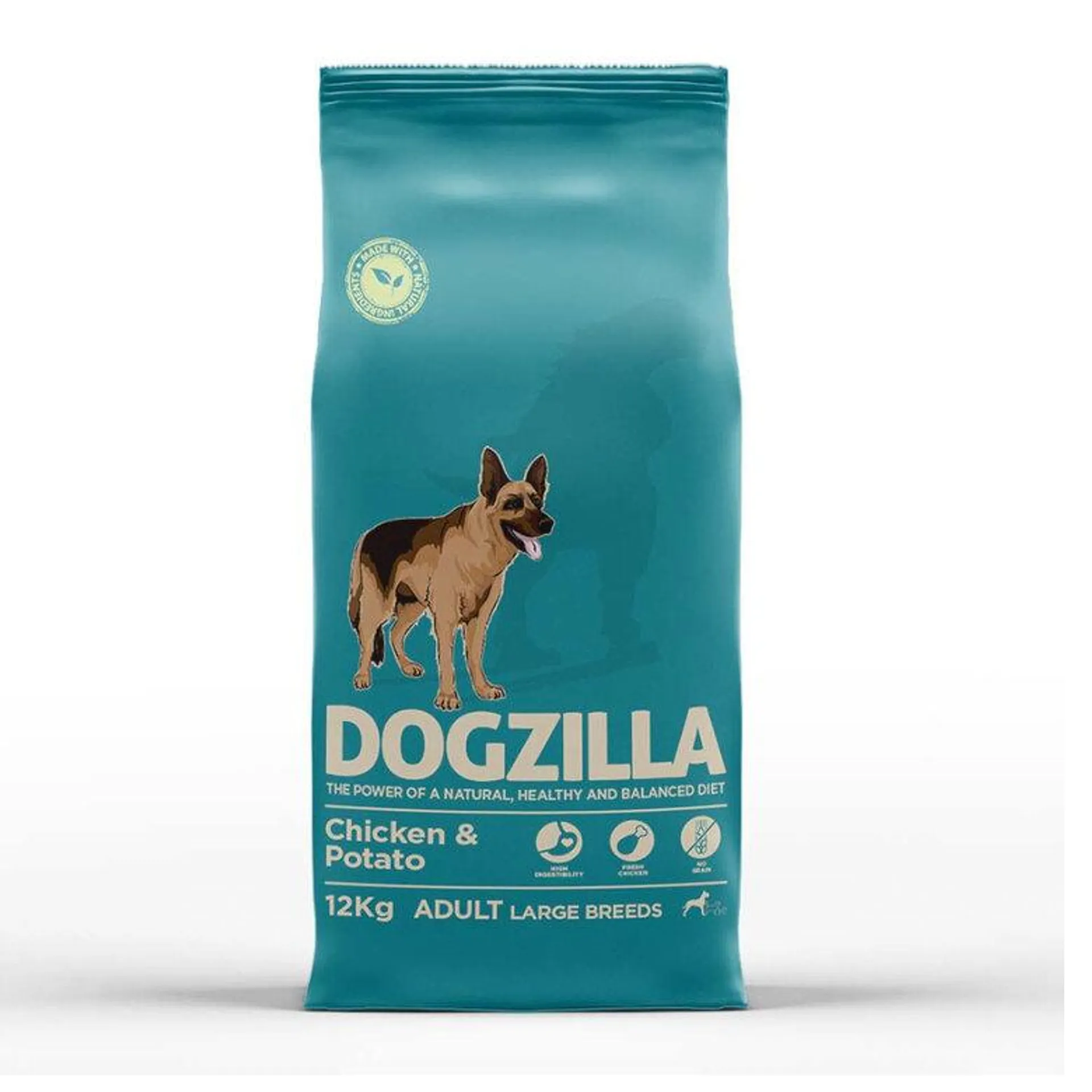 Dogzilla Grain Free Raças Grandes Adult Frango