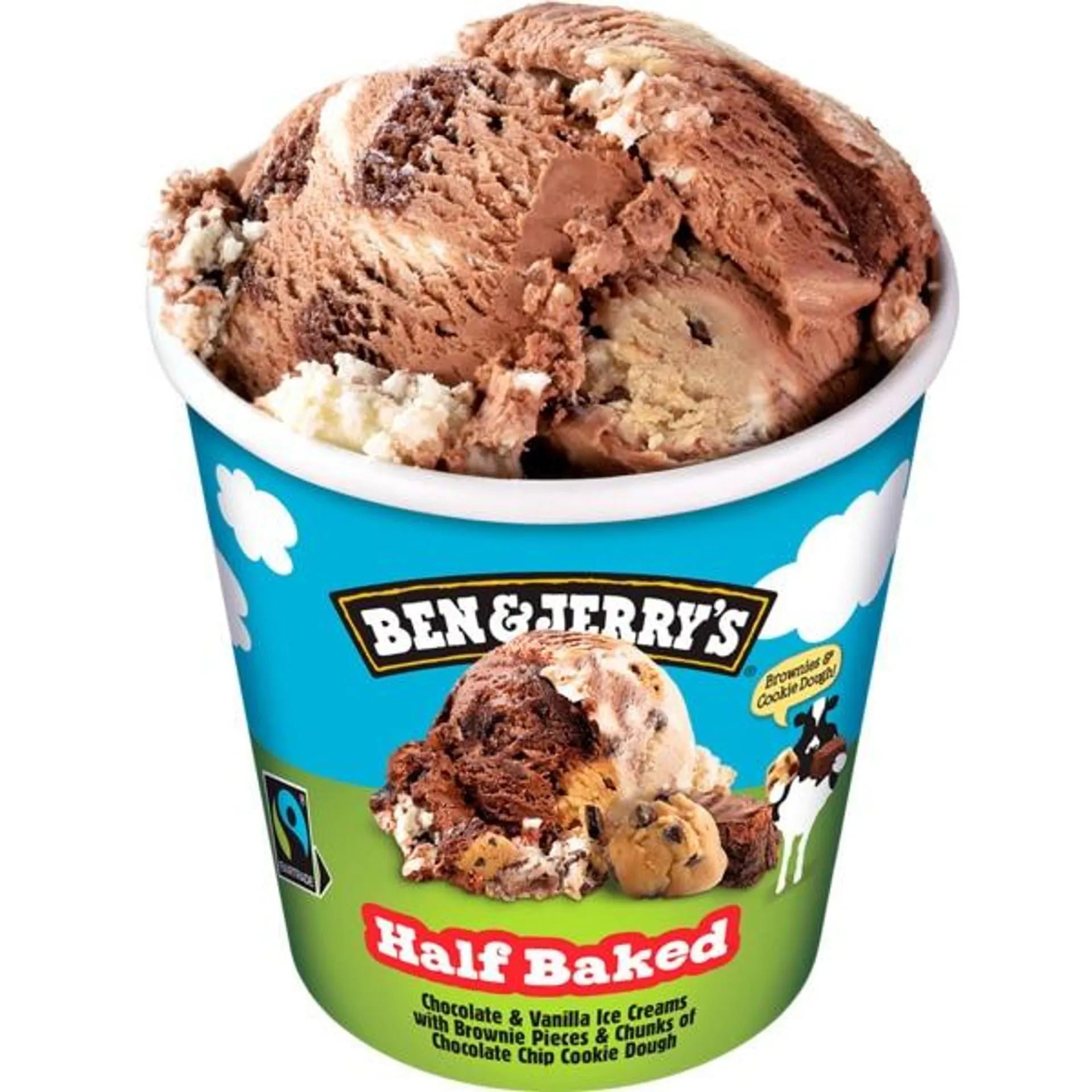 Gelado Half Baked embalagem 465 ml Ben & Jerry's