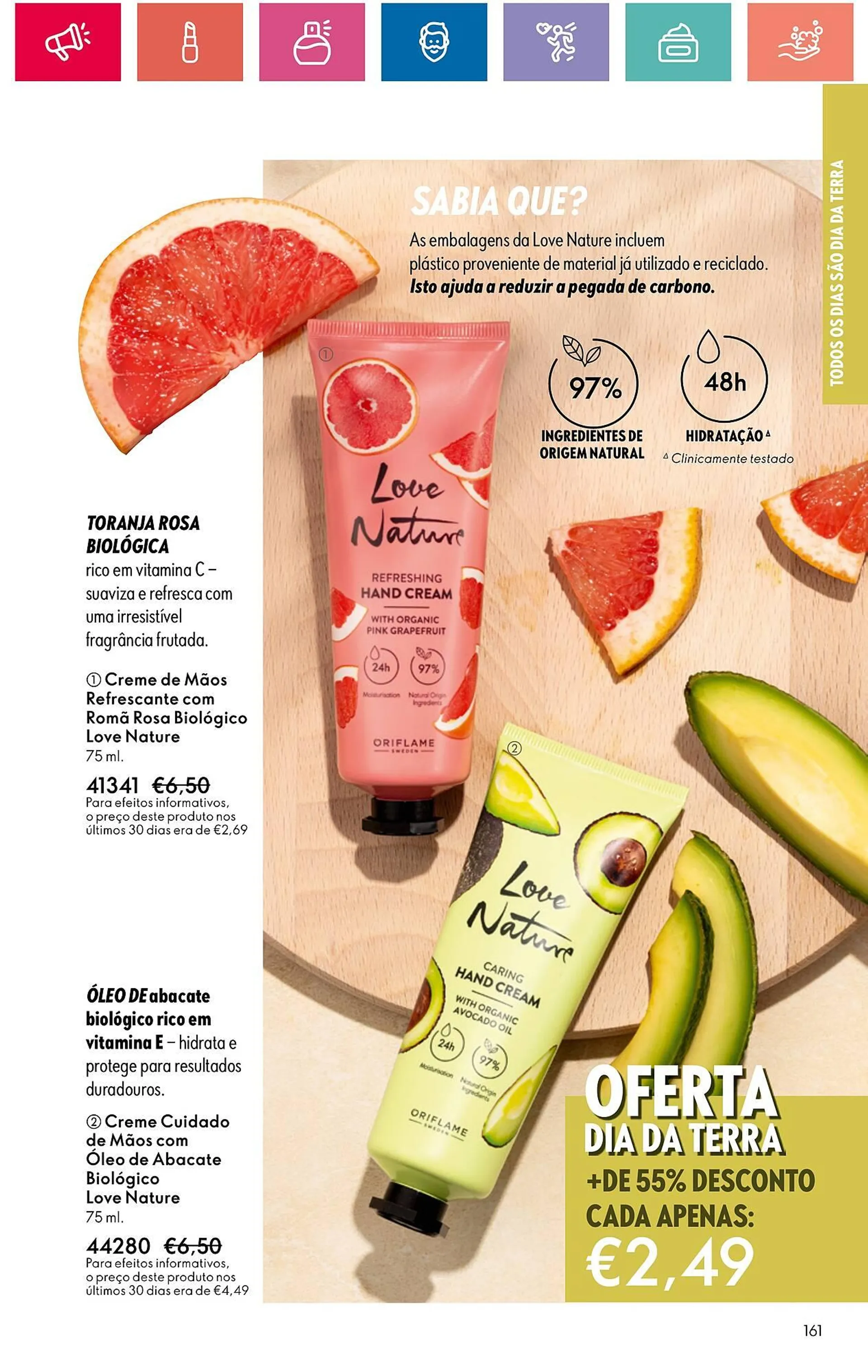 Folheto Folheto Oriflame de 18 de abril até 18 de maio 2024 - Pagina 161