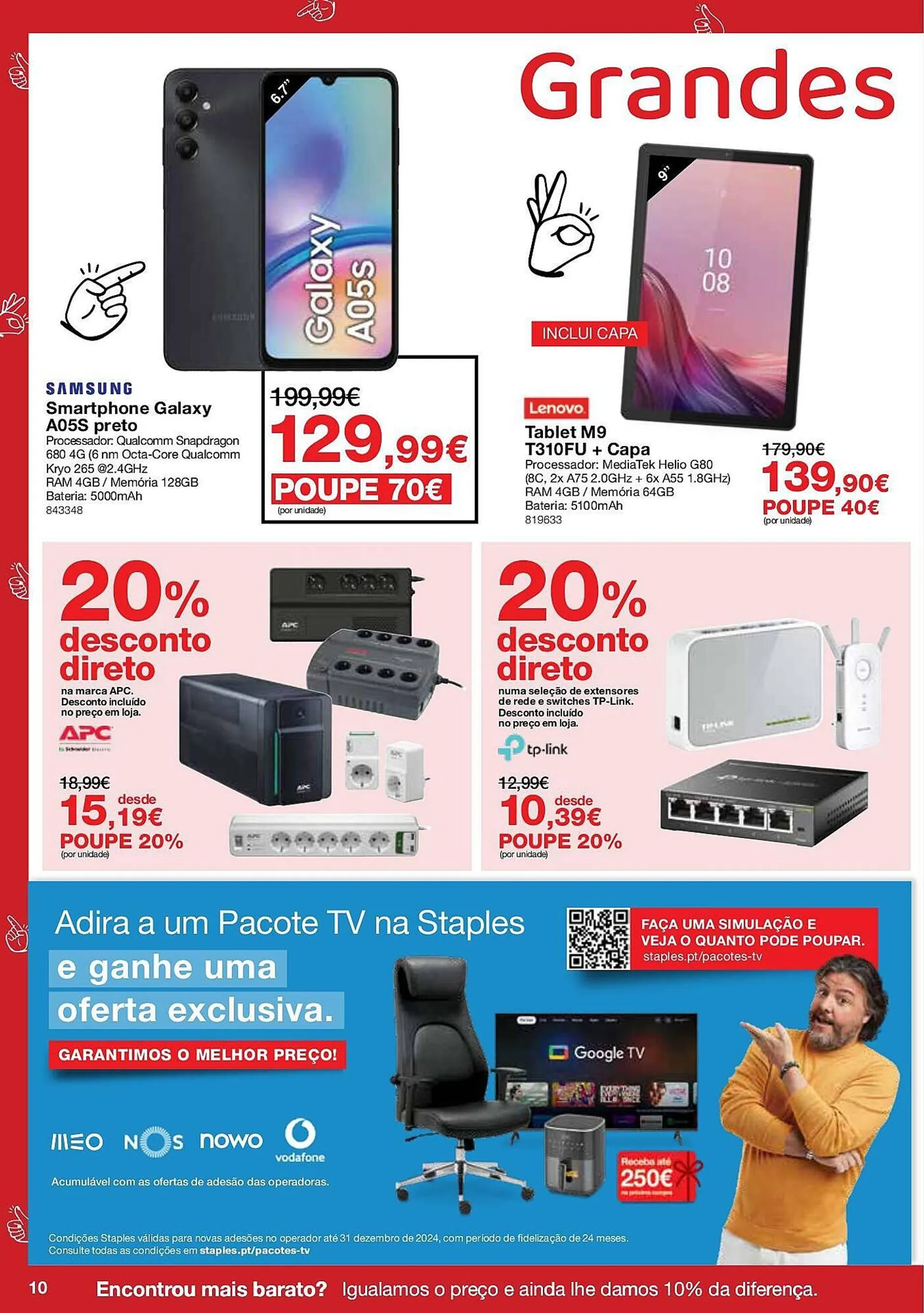 Folheto Folheto Staples de 31 de outubro até 20 de novembro 2024 - Pagina 10