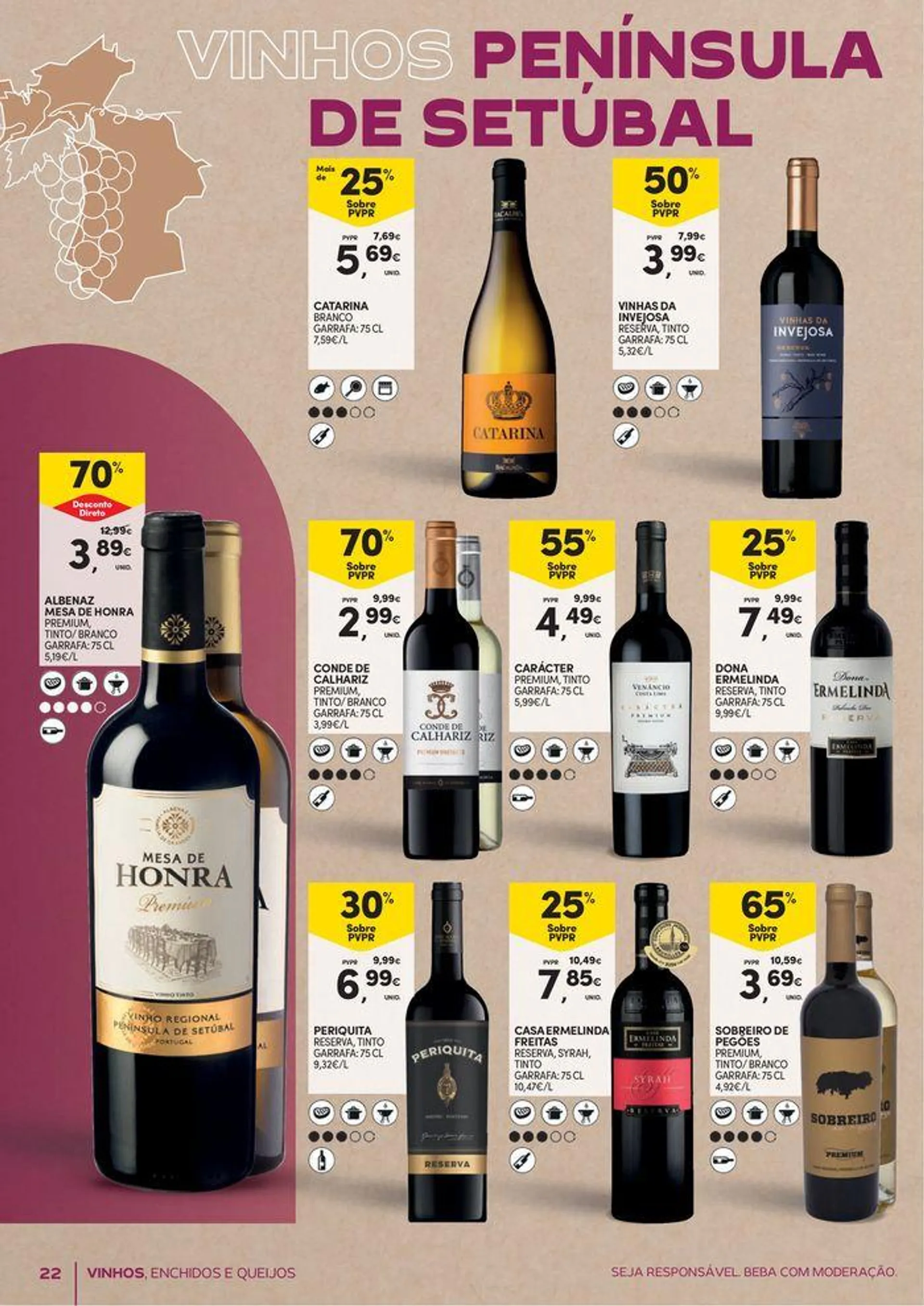 Folheto Vinhos, Enchidos e Queijos de 24 de setembro até 13 de outubro 2024 - Pagina 22