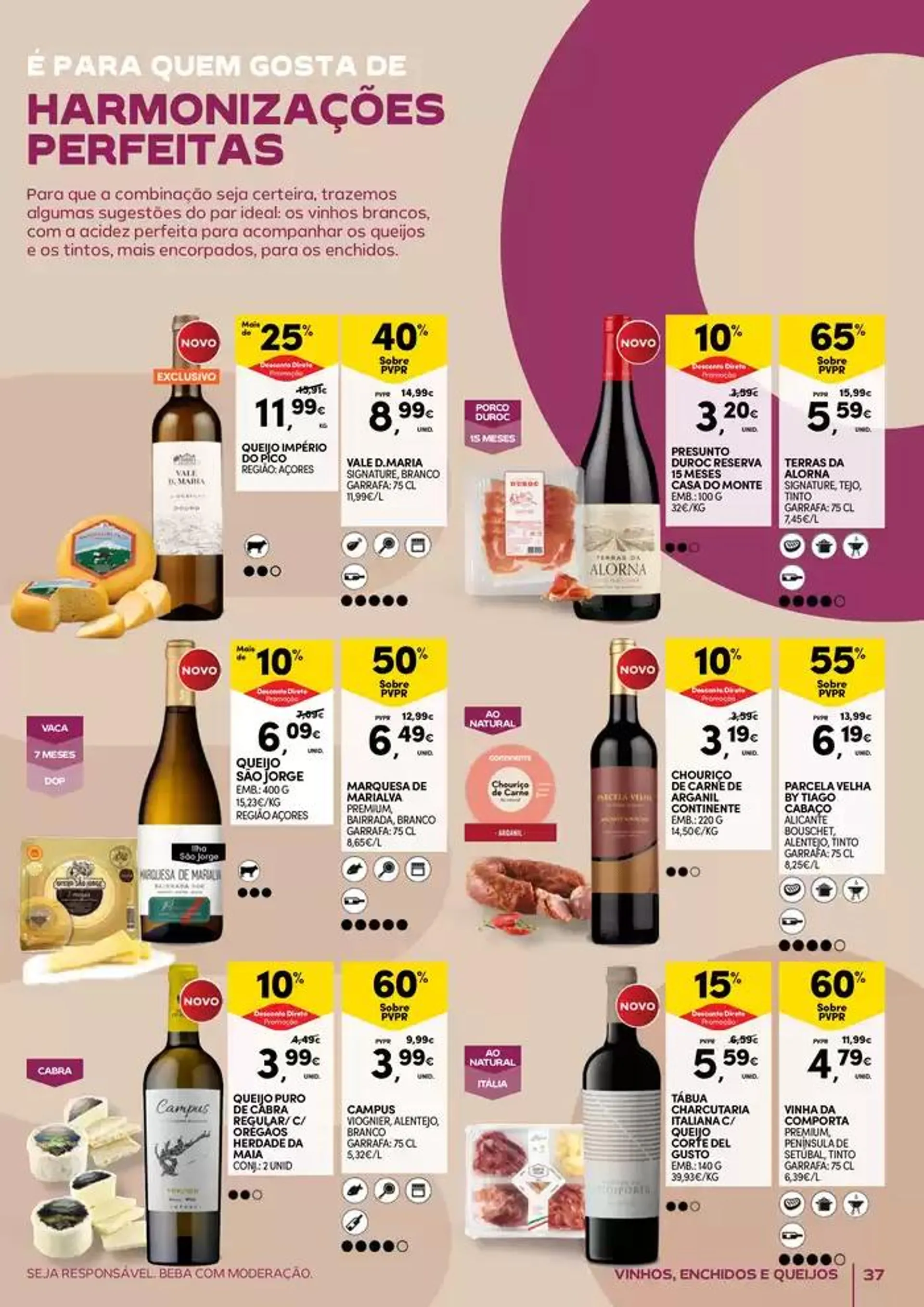 Folheto Açores: Vinhos, Enchidos e Queijos de 25 de setembro até 14 de outubro 2024 - Pagina 37