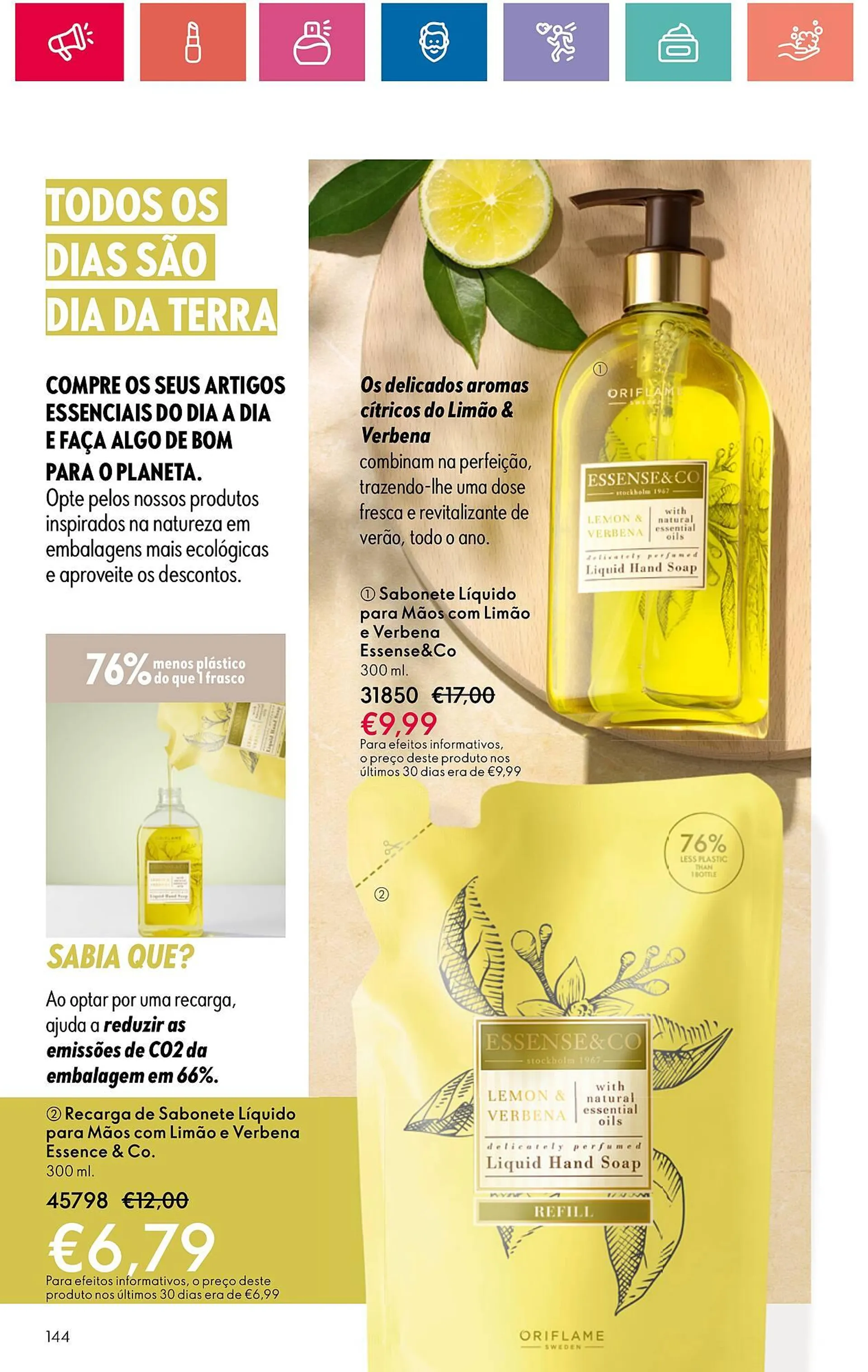 Folheto Folheto Oriflame de 18 de abril até 18 de maio 2024 - Pagina 144