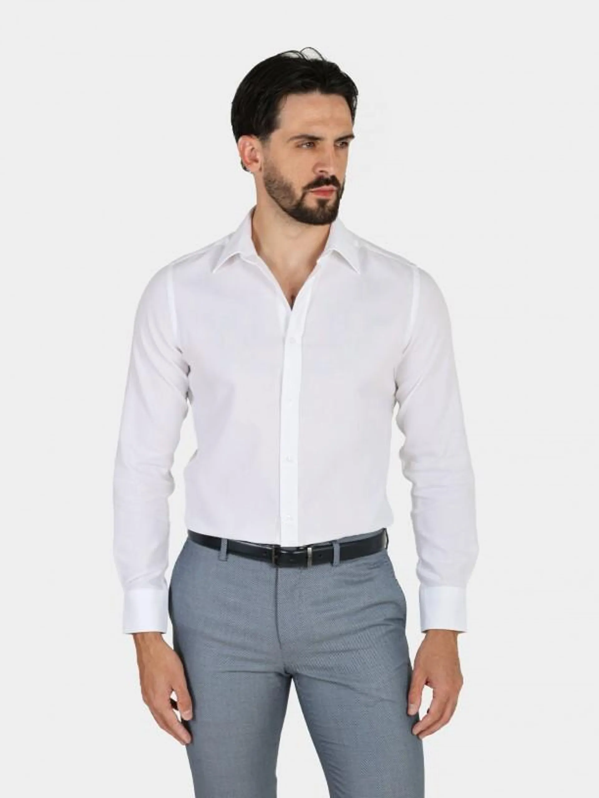 Camisa com micro padrão