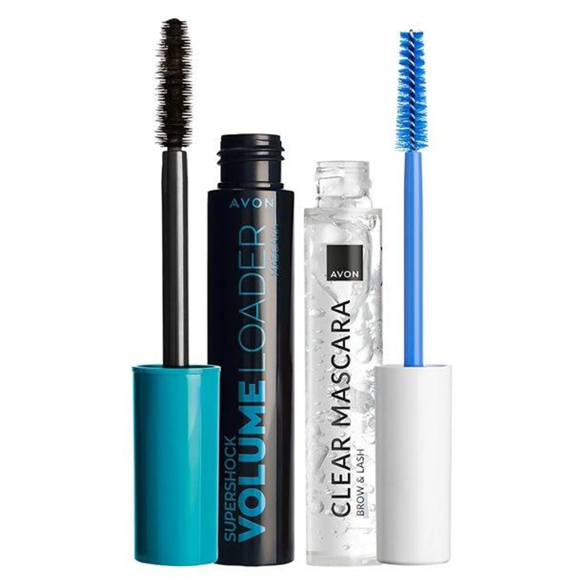 Conjunto Supershock Mascara (brown black) + Máscara