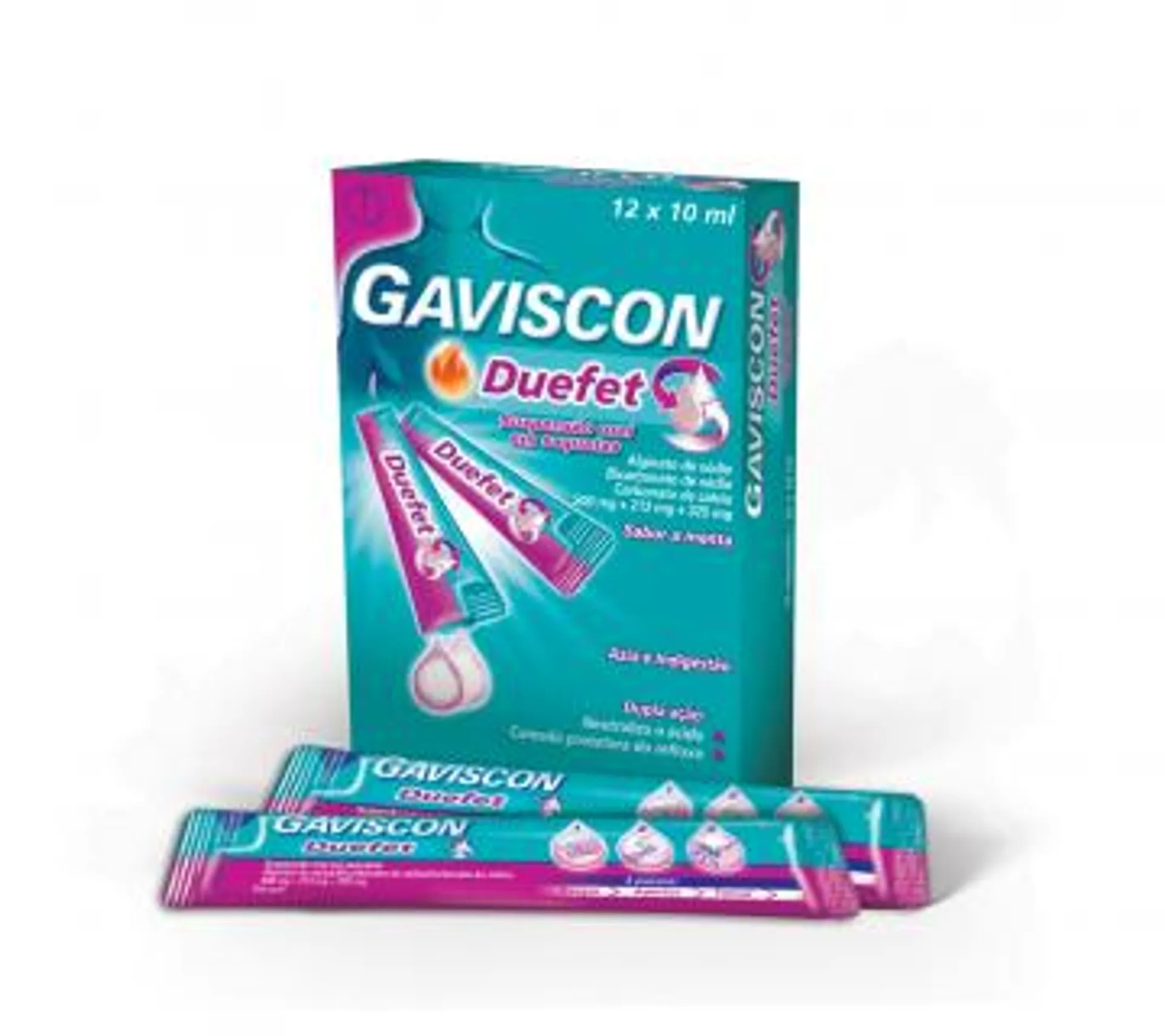 GAVISCON DUEFET SAQUETAS 12un