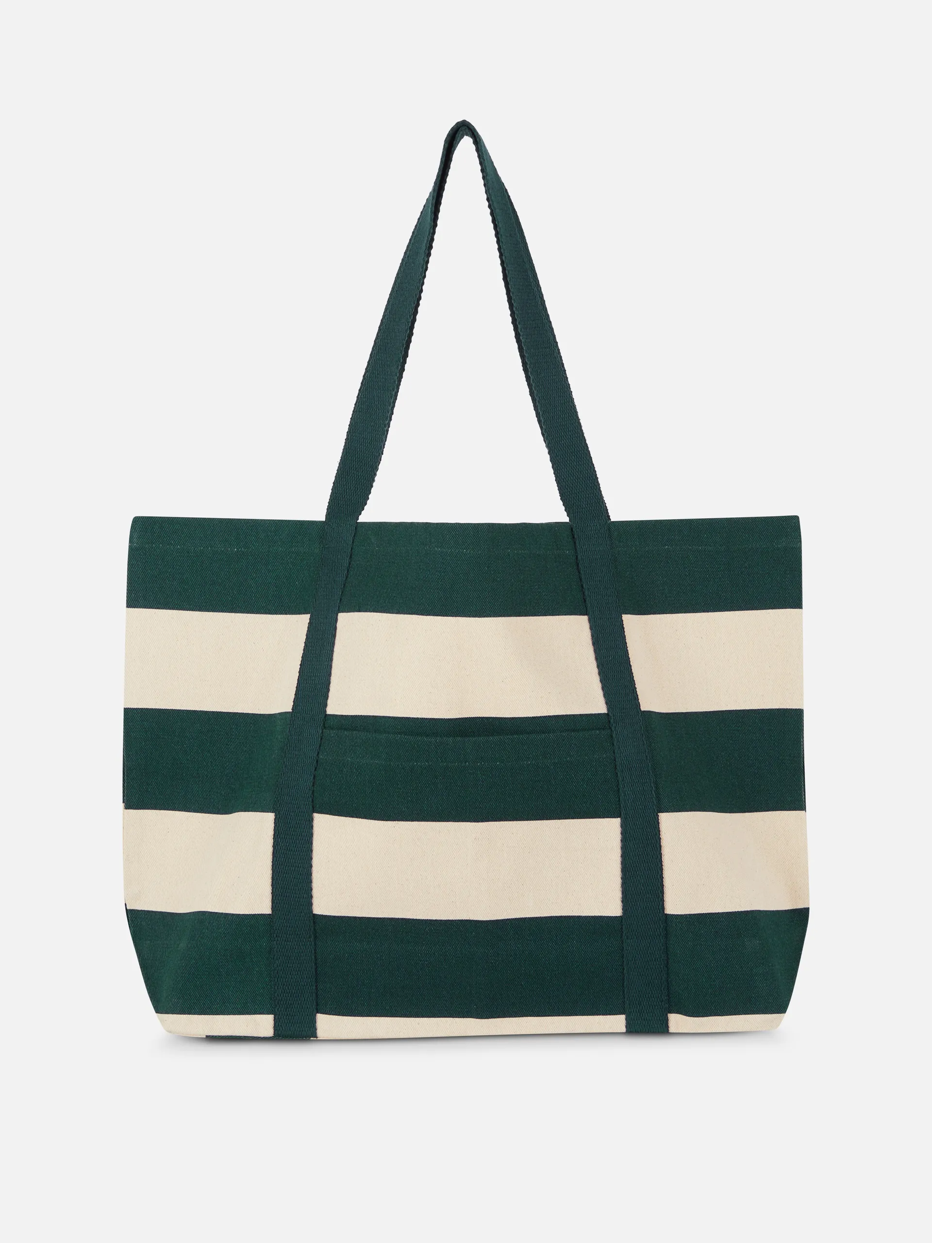 Rita Ora Stripe Canvas Shopper Bag