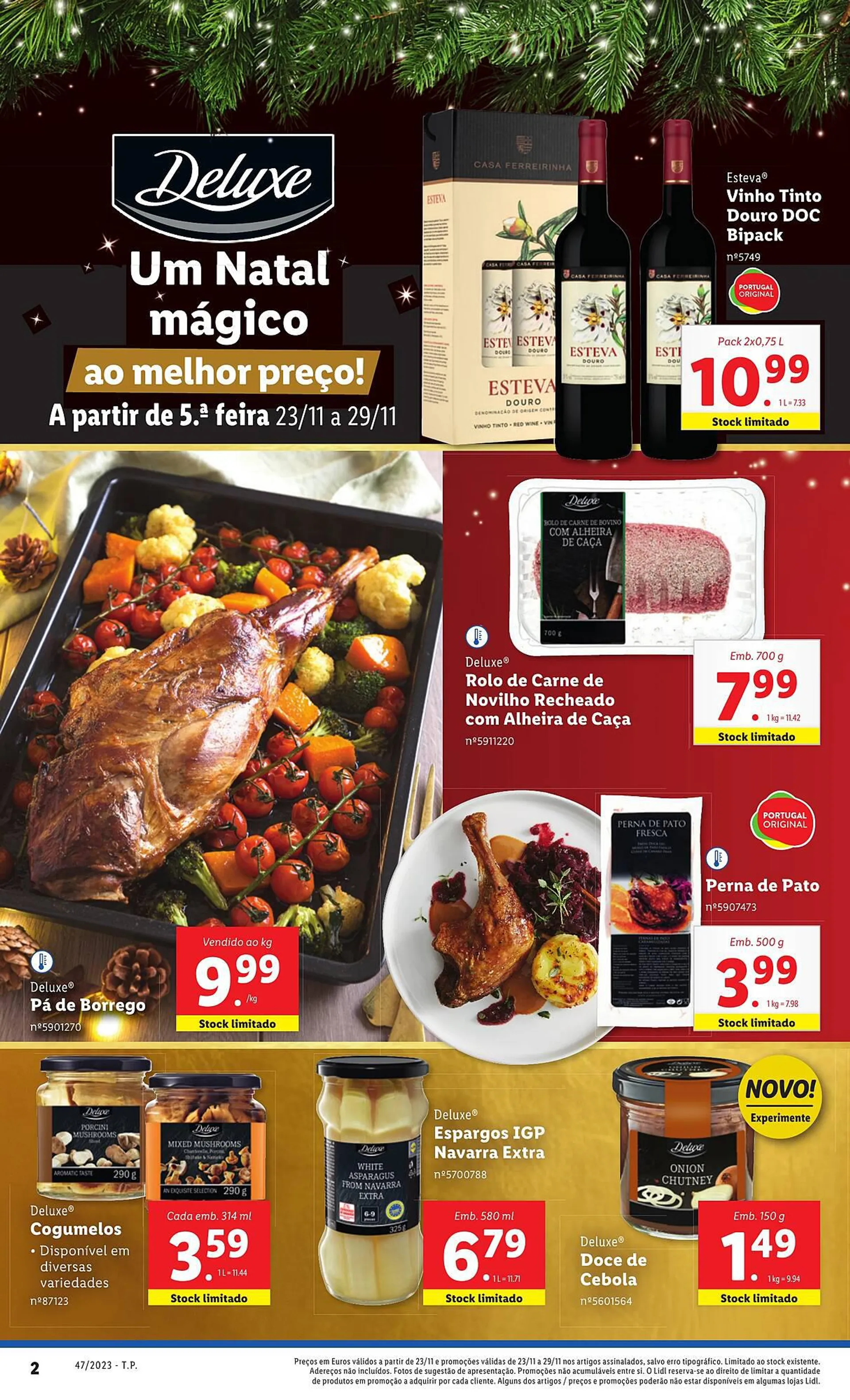 Folheto Folheto Lidl de 23 de novembro até 29 de novembro 2023 - Pagina 2