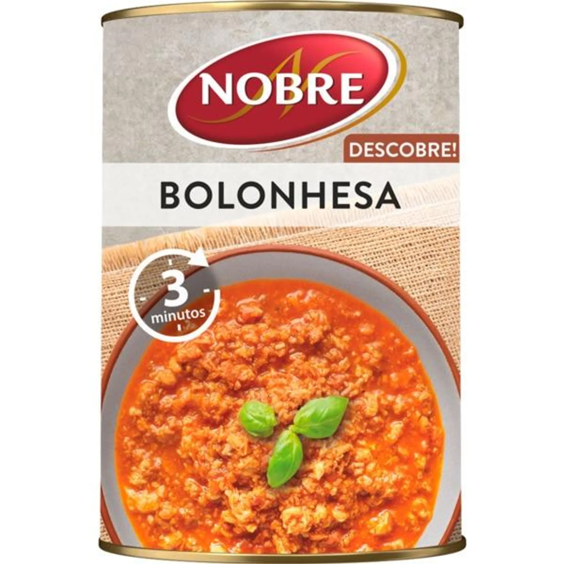 Bolonhesa lata 420 g Nobre