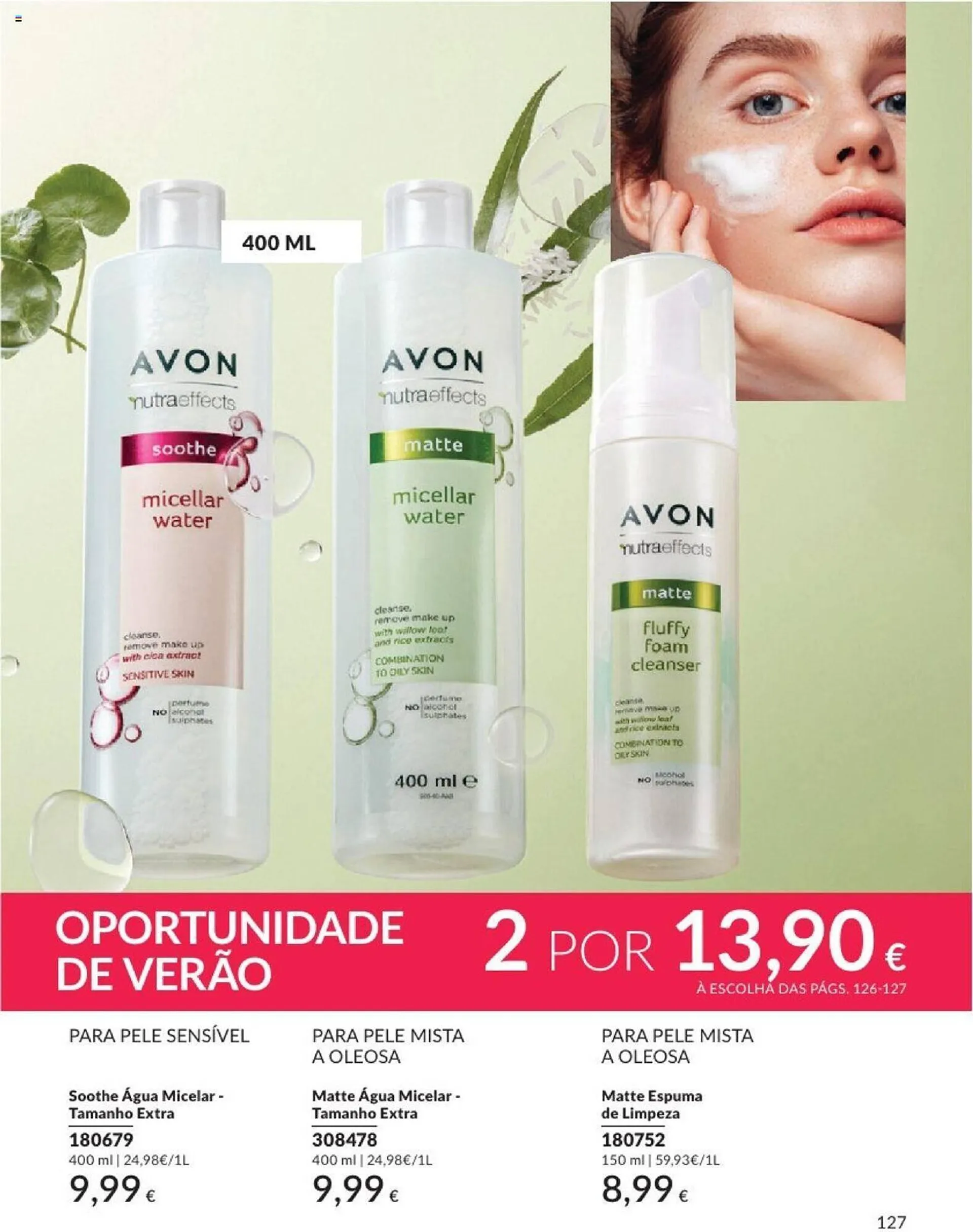 Folheto Avon - 127