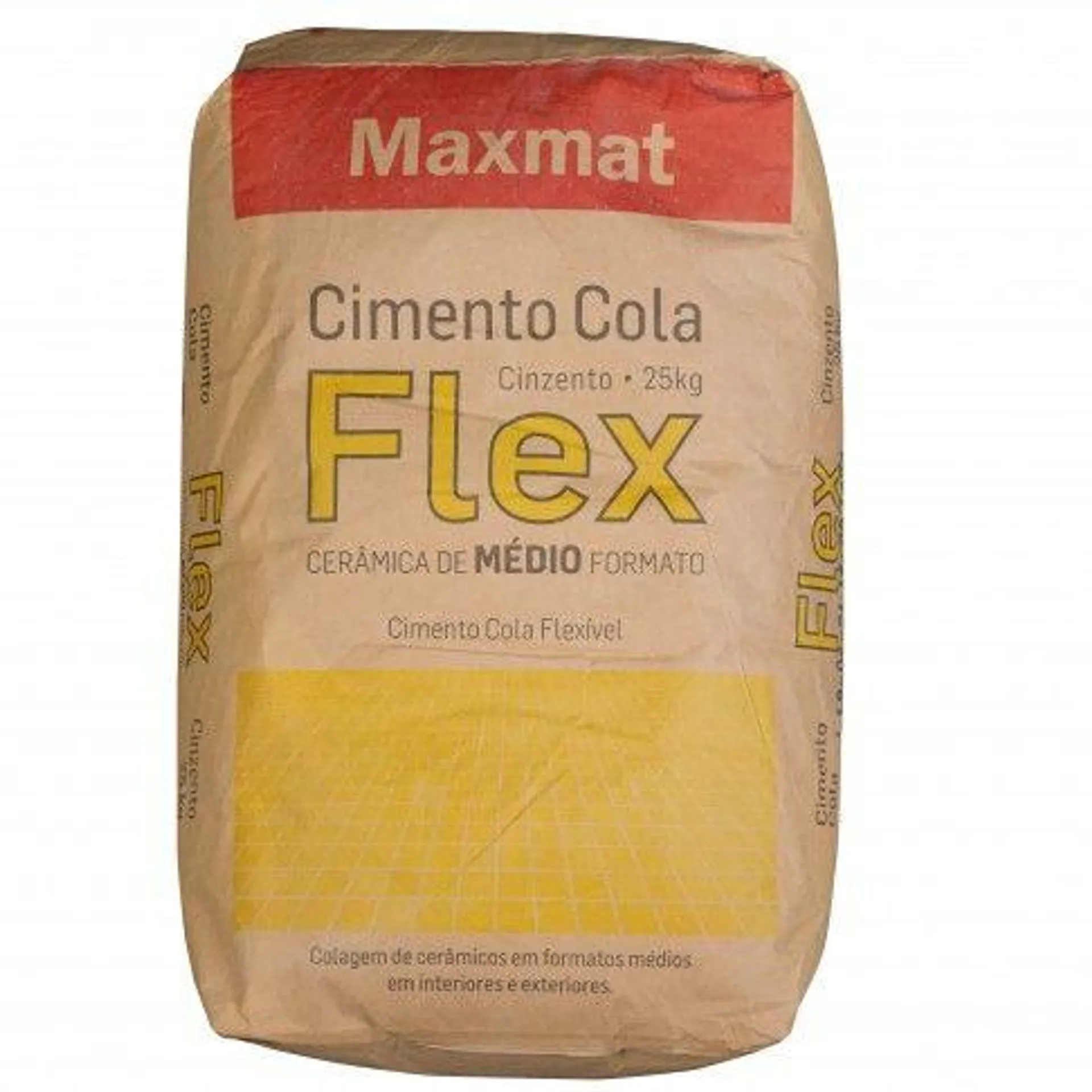 Cimento Cola Flex Médio Formato