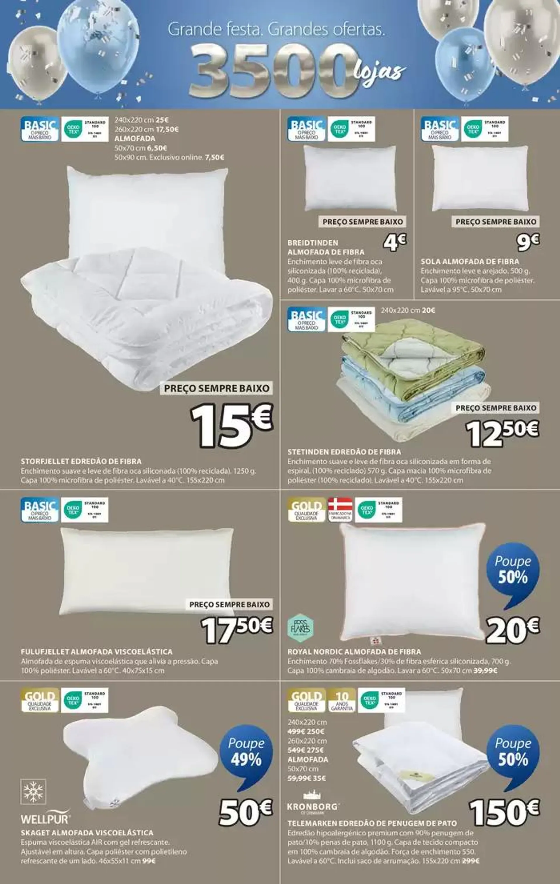 Folheto Scandinavian Sleeping & Living de 26 de setembro até 16 de outubro 2024 - Pagina 12