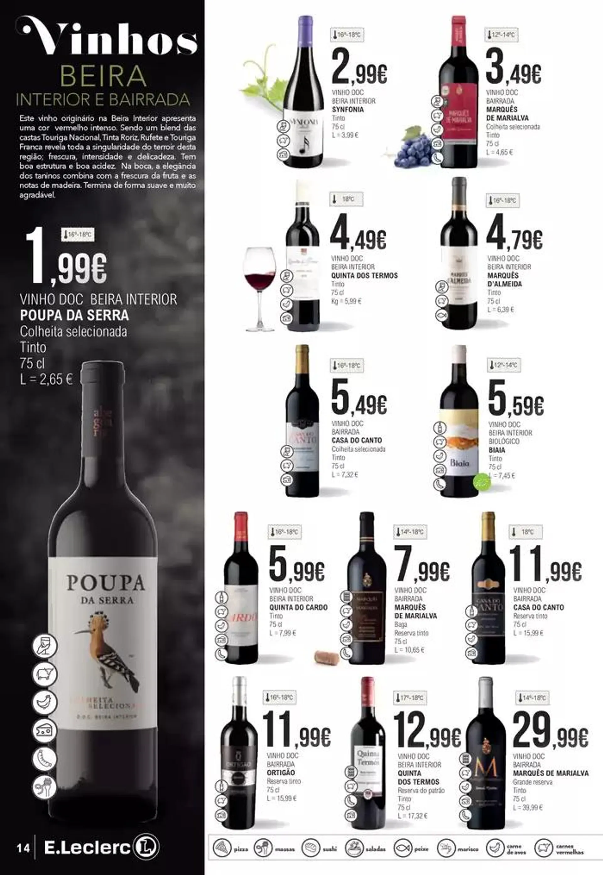 Folheto Feira dos Vinhos de 1 de outubro até 20 de outubro 2024 - Pagina 14