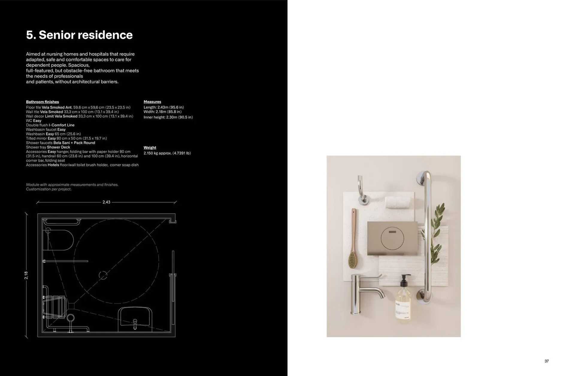 Folheto Folheto Porcelanosa de 11 de março até 31 de dezembro 2024 - Pagina 19