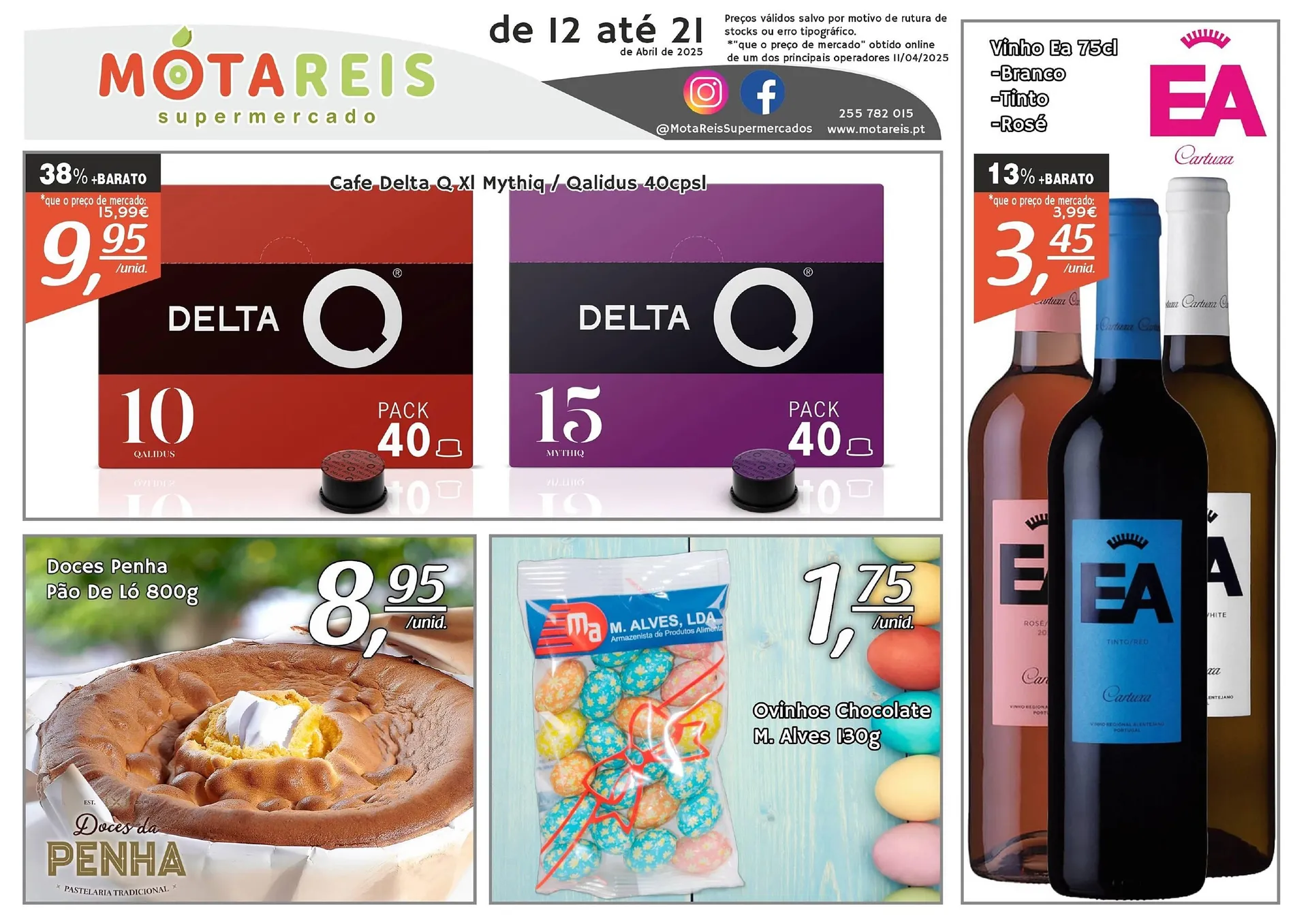 Folheto Mota Reis - 1