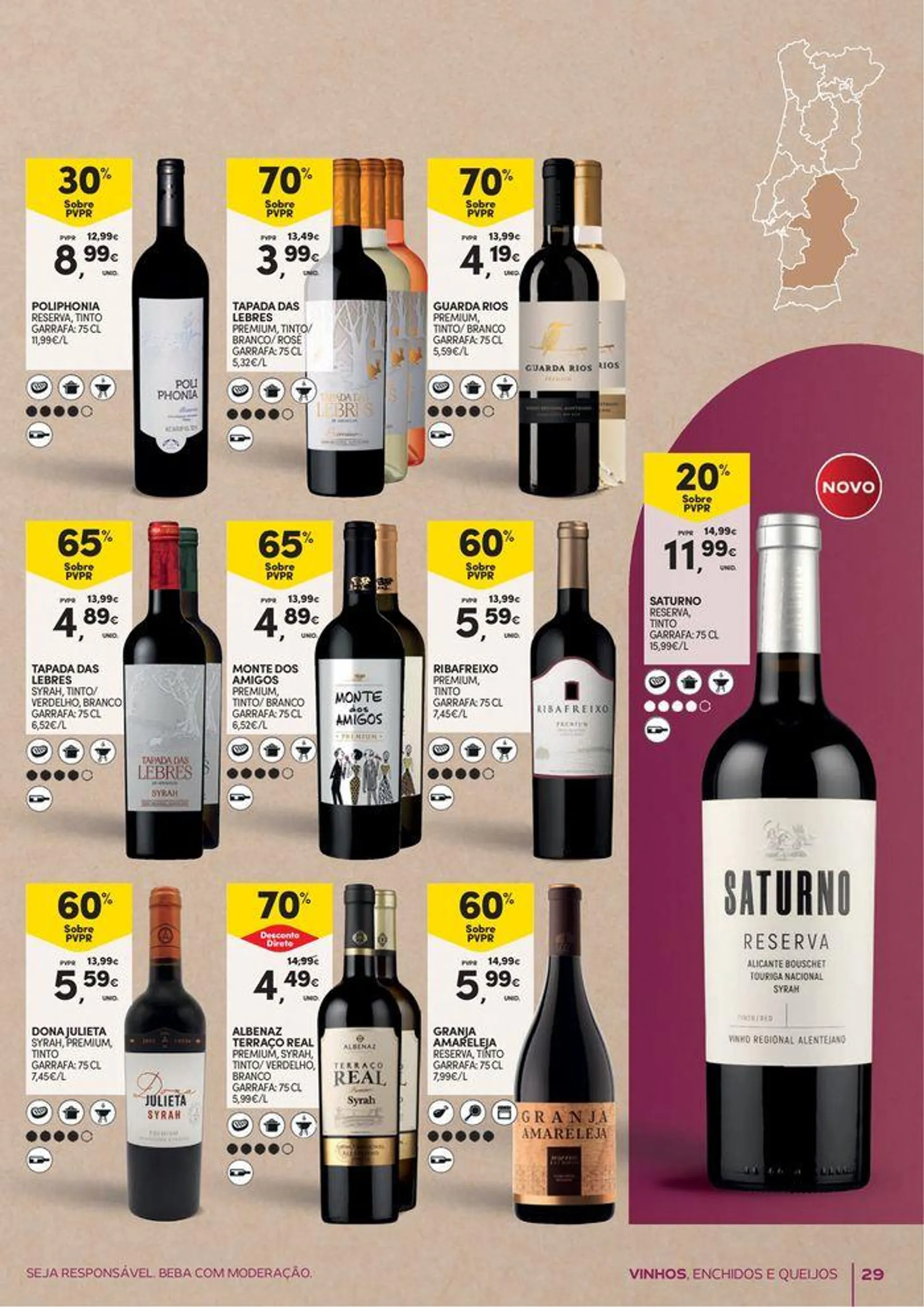 Folheto Vinhos, Enchidos e Queijos de 24 de setembro até 13 de outubro 2024 - Pagina 29