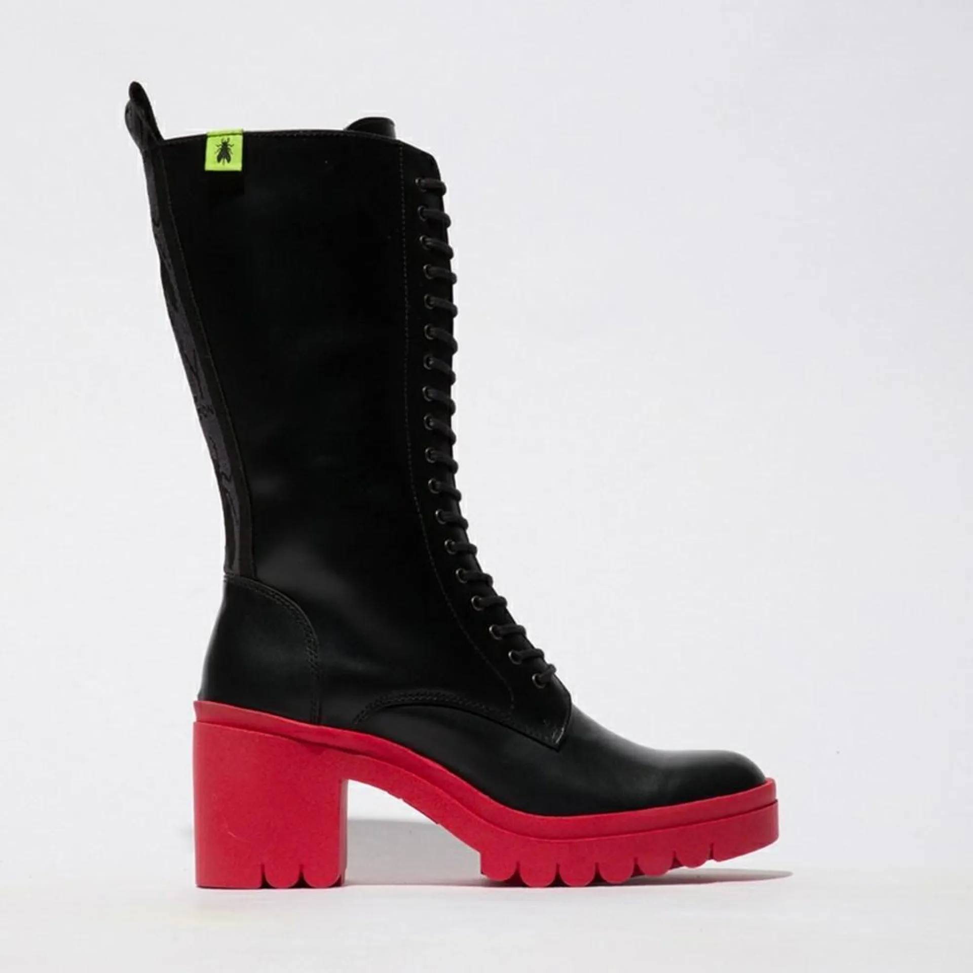 Botas De Cano Alto Fly London Taly884fly Feminino Pretas | YOMNHLW-45