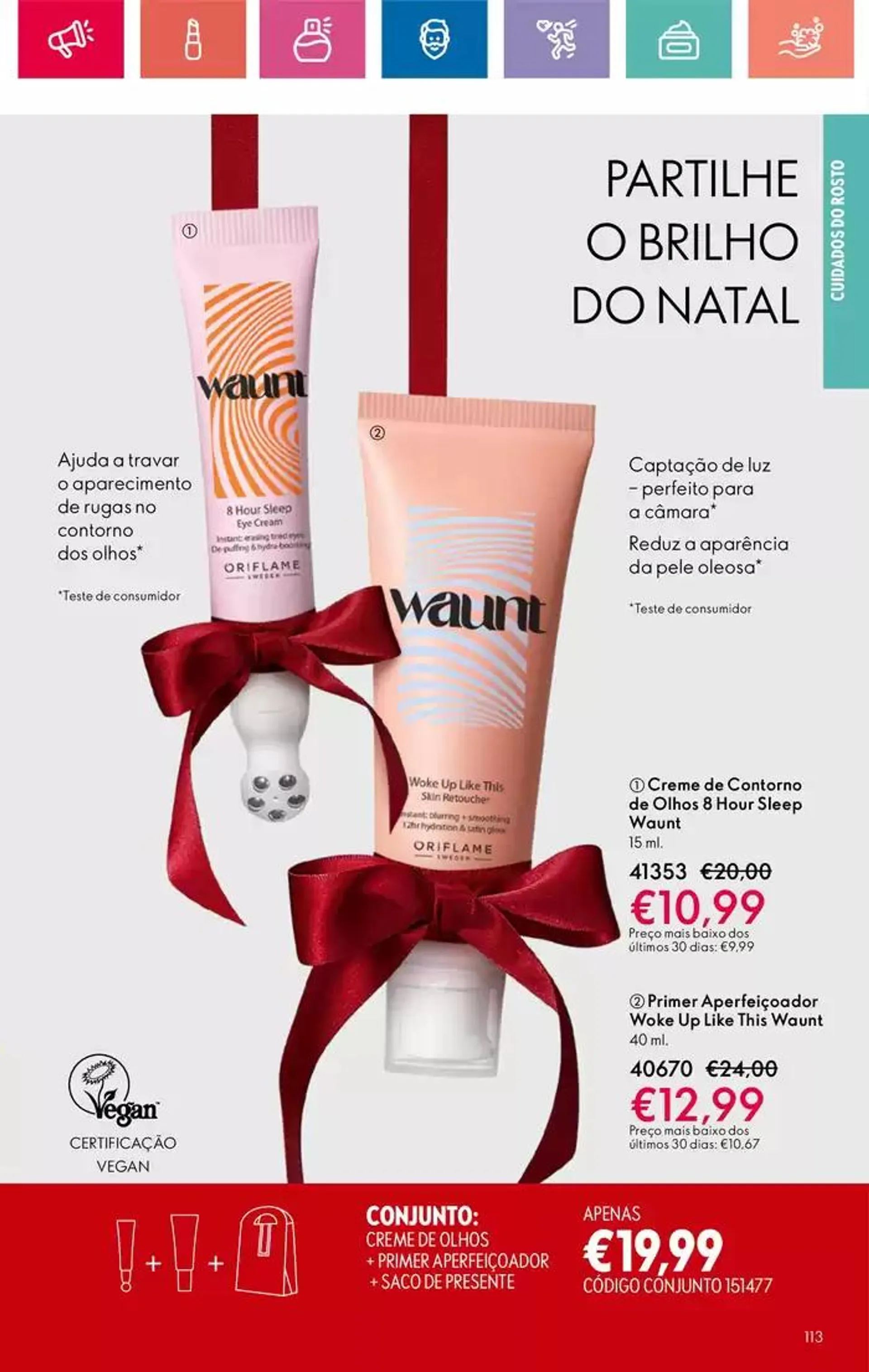 Folheto Folheto Oriflame de 2 de dezembro até 28 de dezembro 2024 - Pagina 113