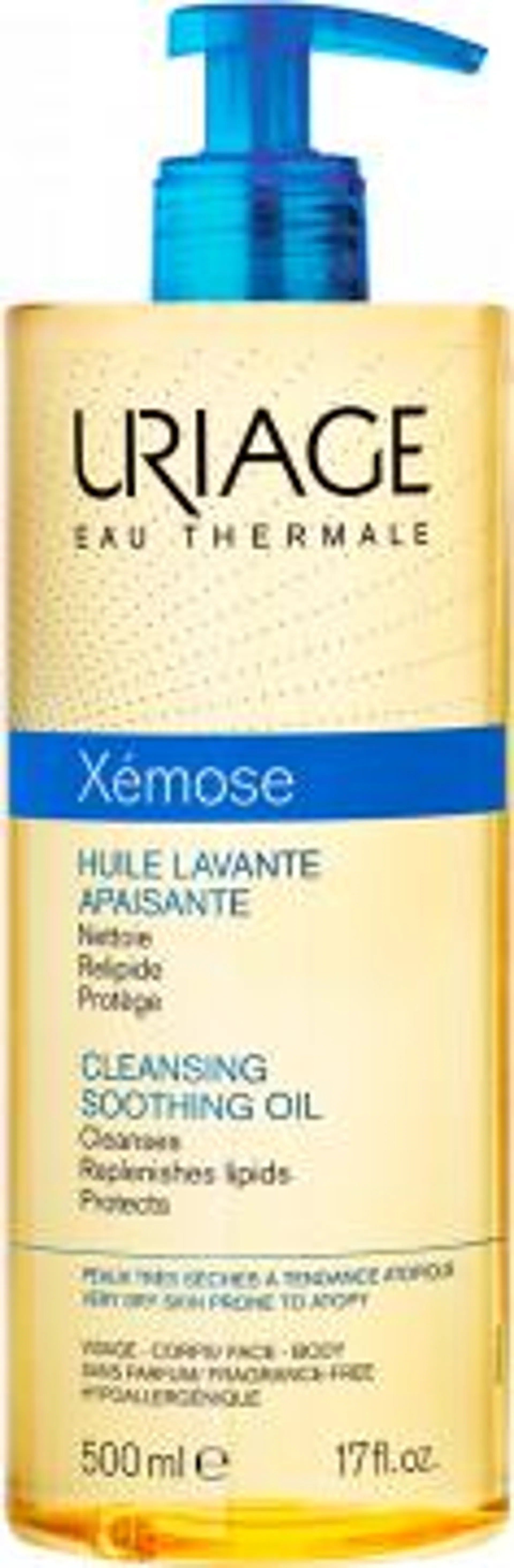 Uriage Xemose Óleo Lavante Apaziguante 500ml