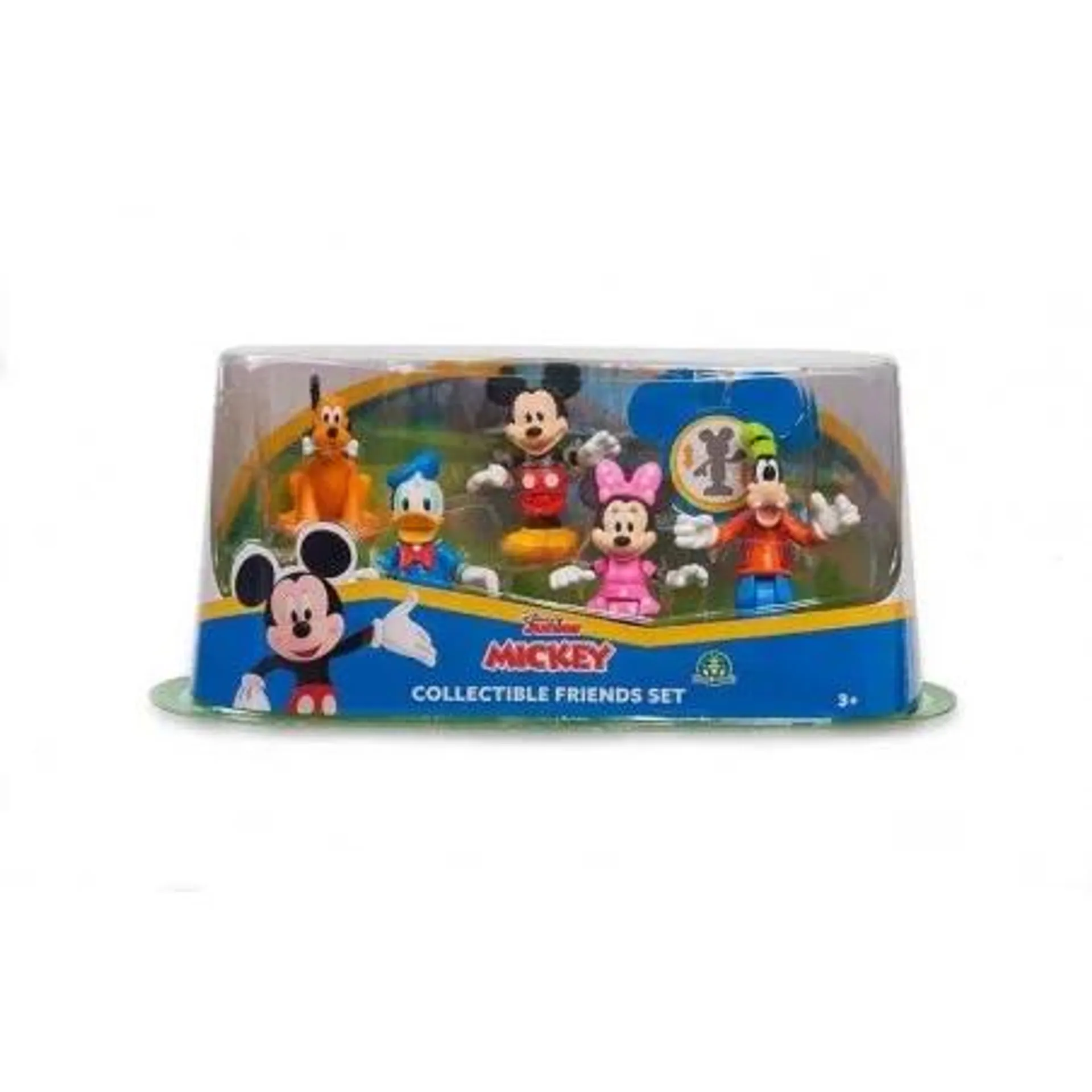 Conjunto de figuras articuladas de Mickey e seus amigos