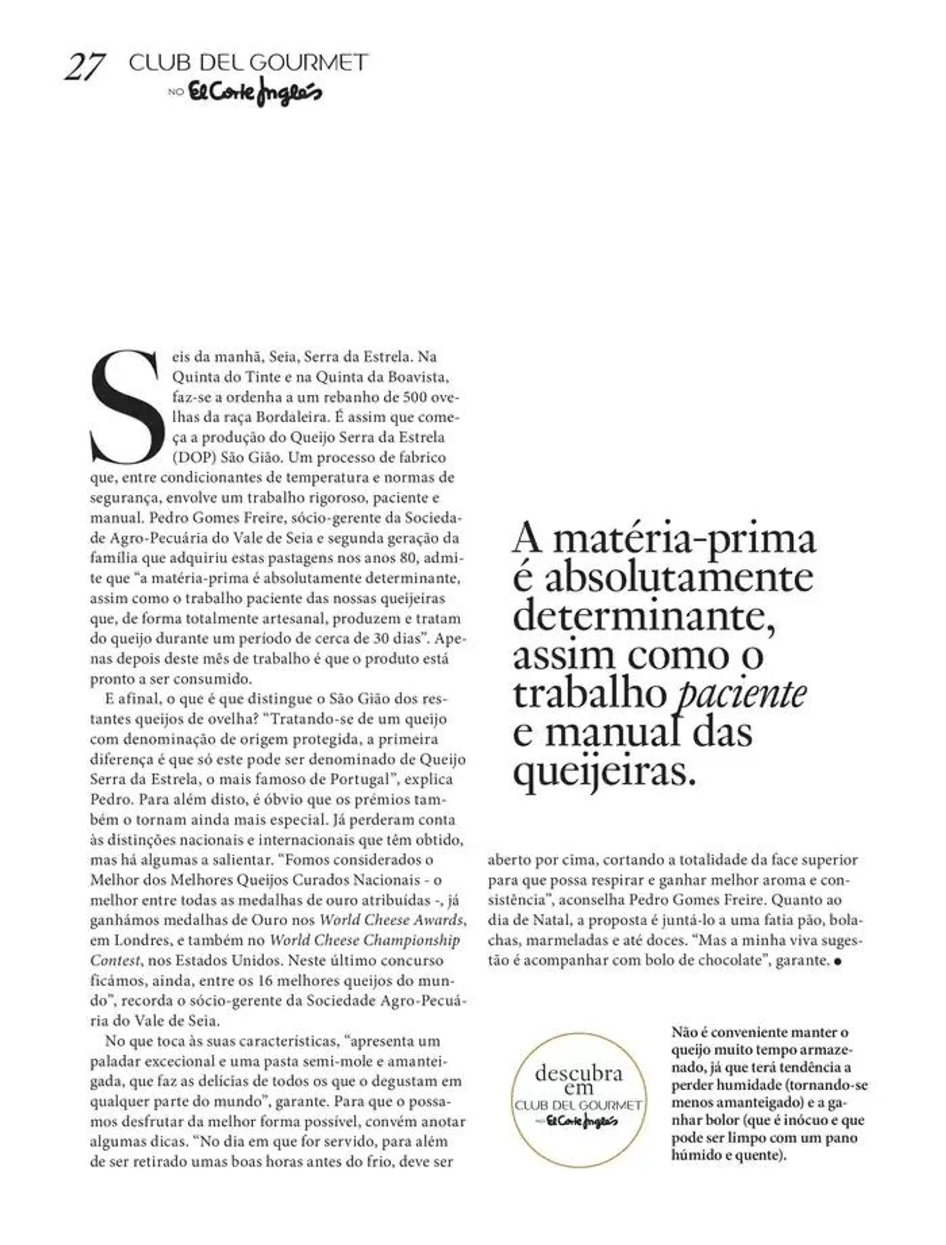 Folheto El Corte Inglés - gourmet magazine de 26 de novembro até 31 de dezembro 2024 - Pagina 27