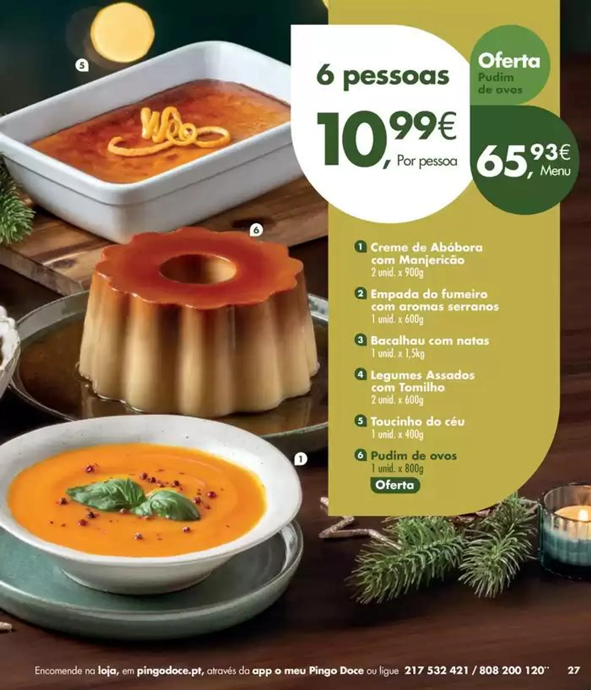 Folheto Pingo Doce Encomendas de Natal e Ano Novo de 19 de novembro até 19 de dezembro 2024 - Pagina 27