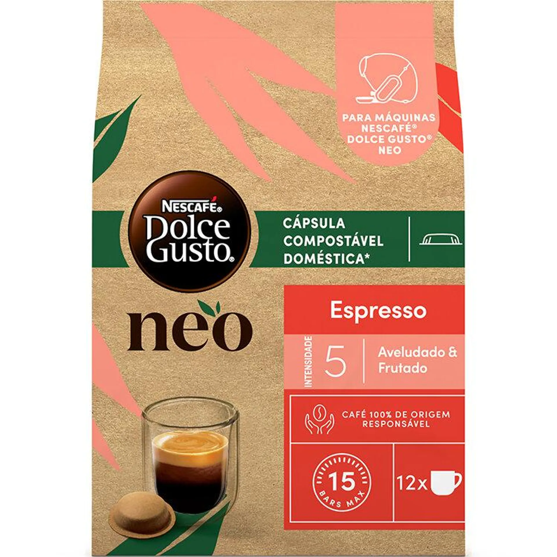 CÁPSULA DOLCE GUSTO NEO ESPRESS 5