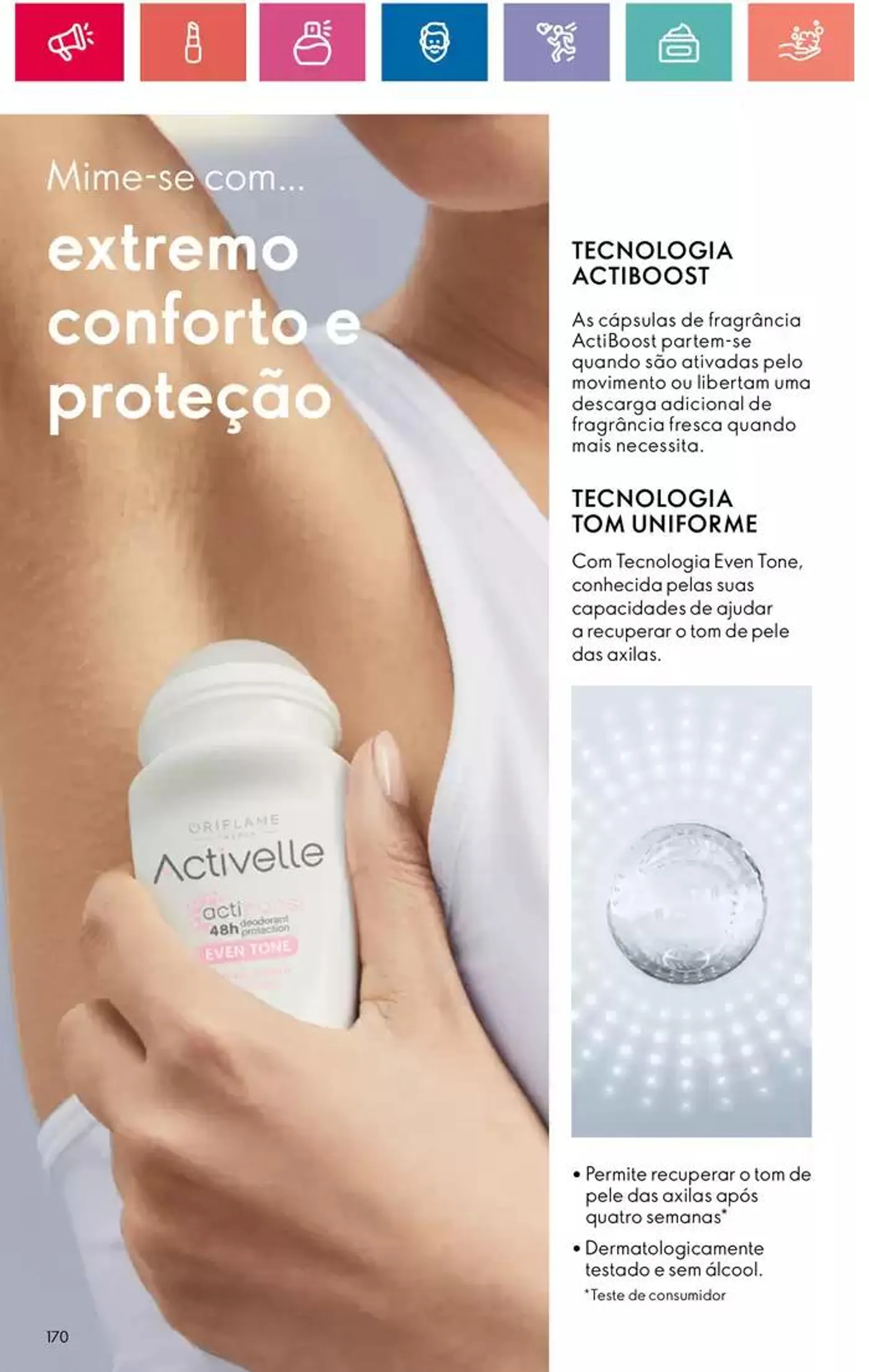 Folheto Folheto Oriflame de 3 de outubro até 19 de outubro 2024 - Pagina 170