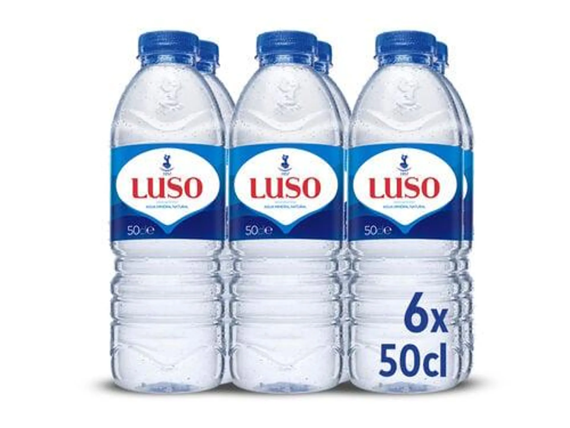 água mineral luso 6x0.50l