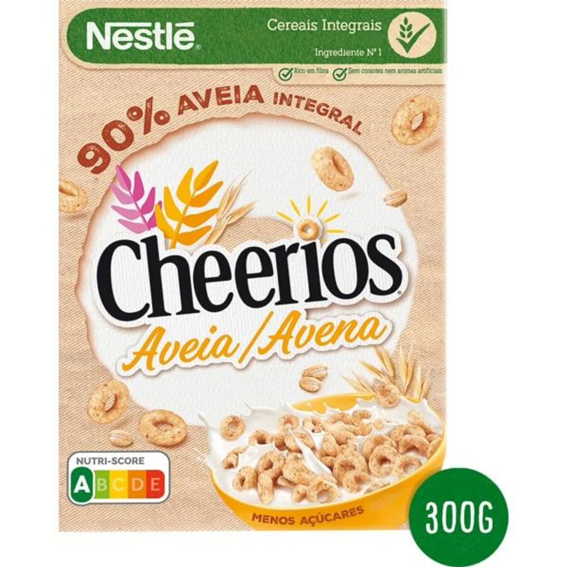 Cereais de Aveia embalagem 300 g Nestlé Cheerios