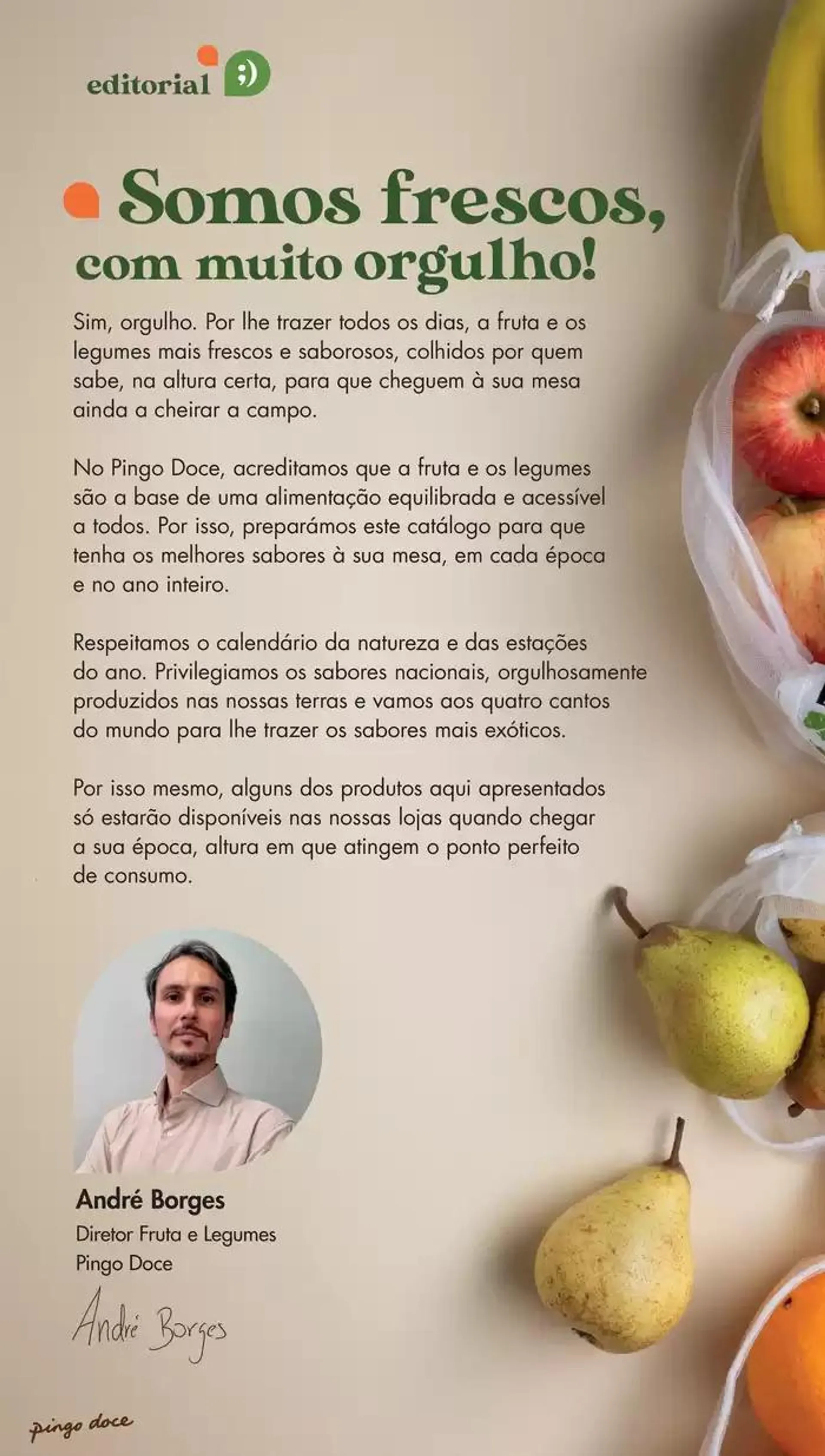 Folheto Pingo Doce Fruta e Legumes de 8 de outubro até 8 de novembro 2024 - Pagina 2