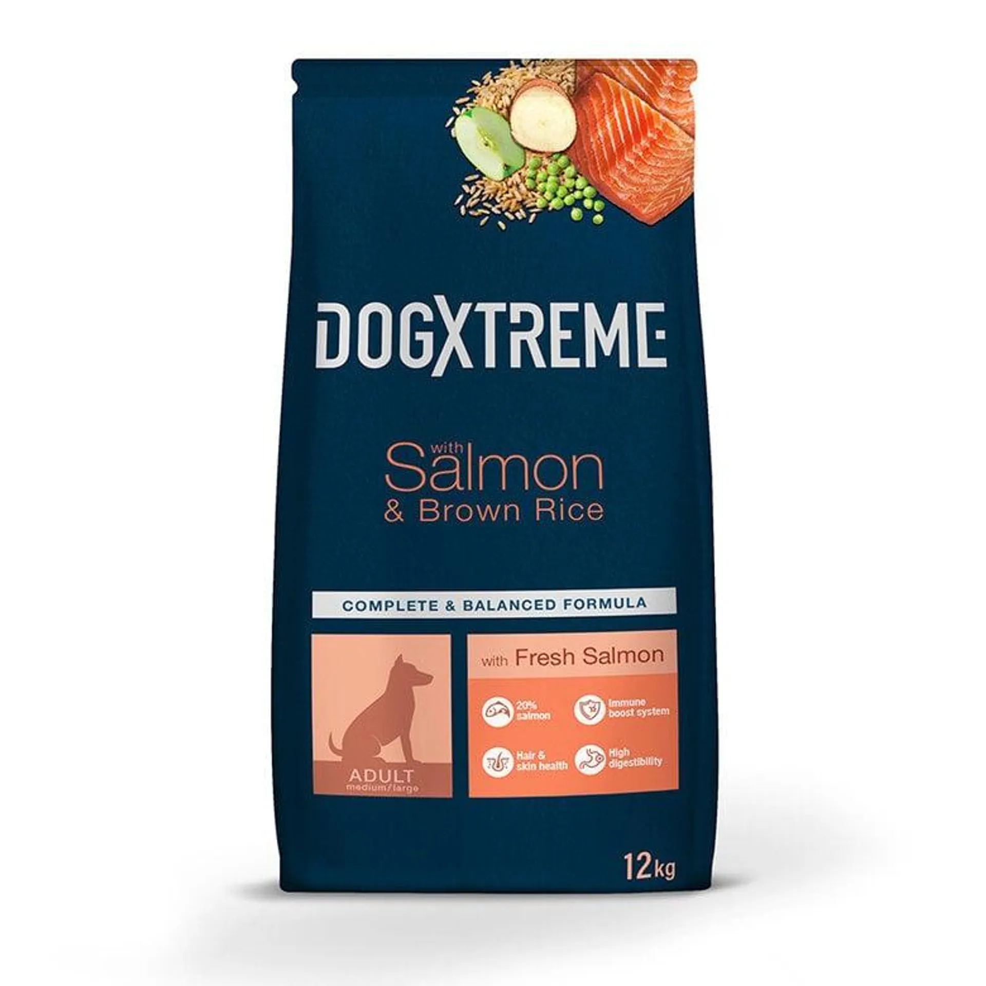 Dogxtreme Salmão e Arroz ração para cães