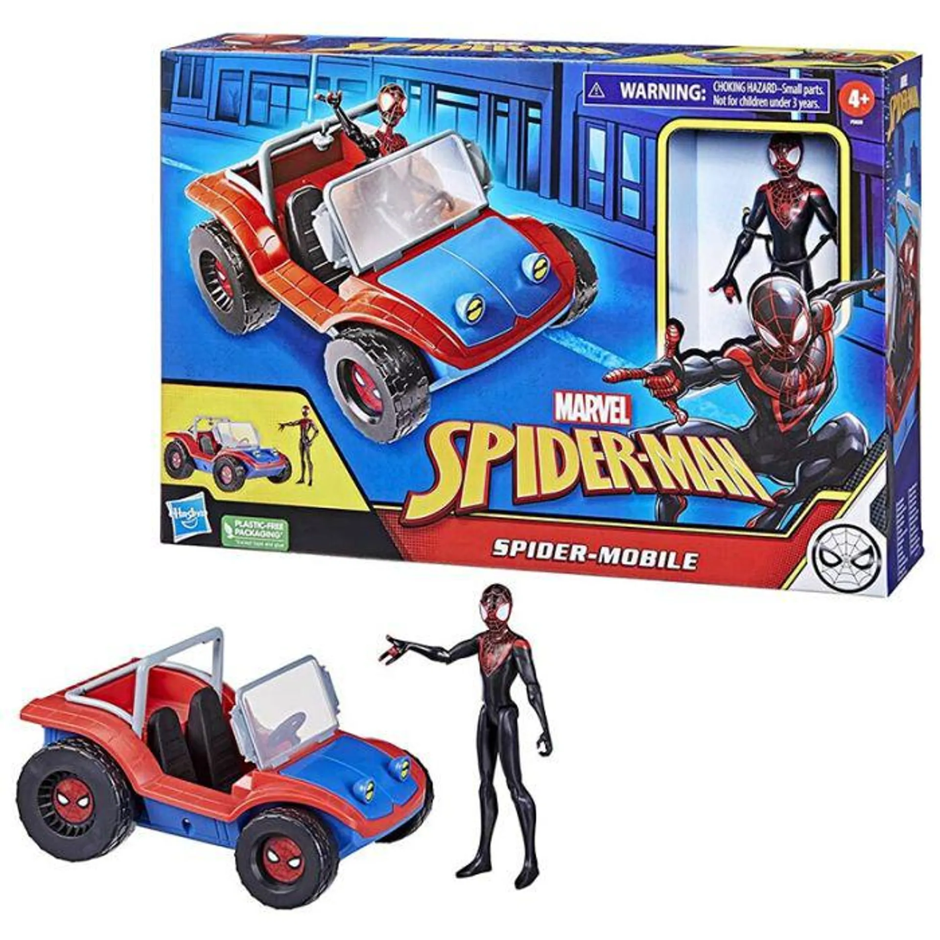 Carro do Spiderman e Miles Morales