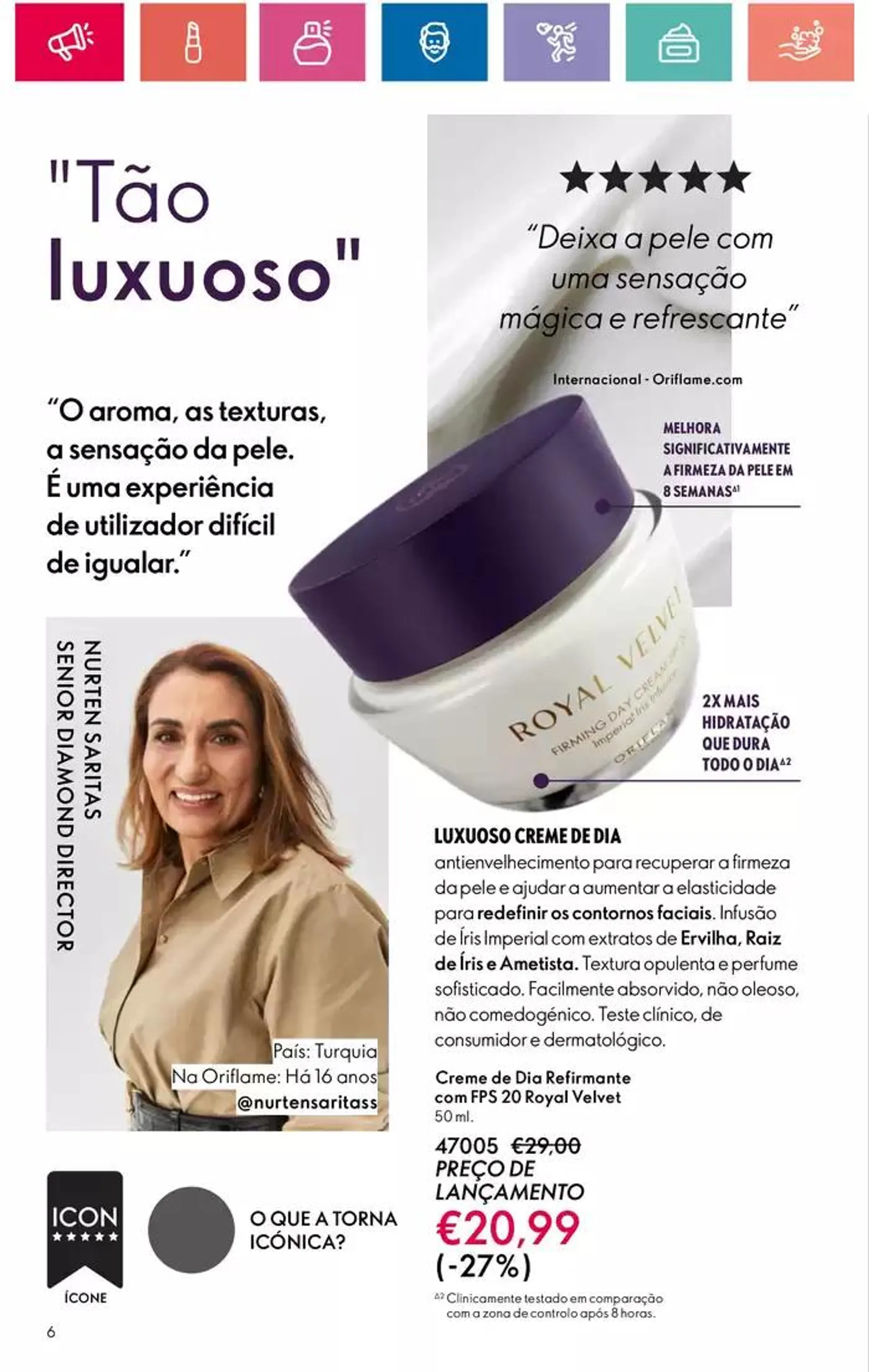 Folheto Folheto Oriflame de 3 de outubro até 19 de outubro 2024 - Pagina 6