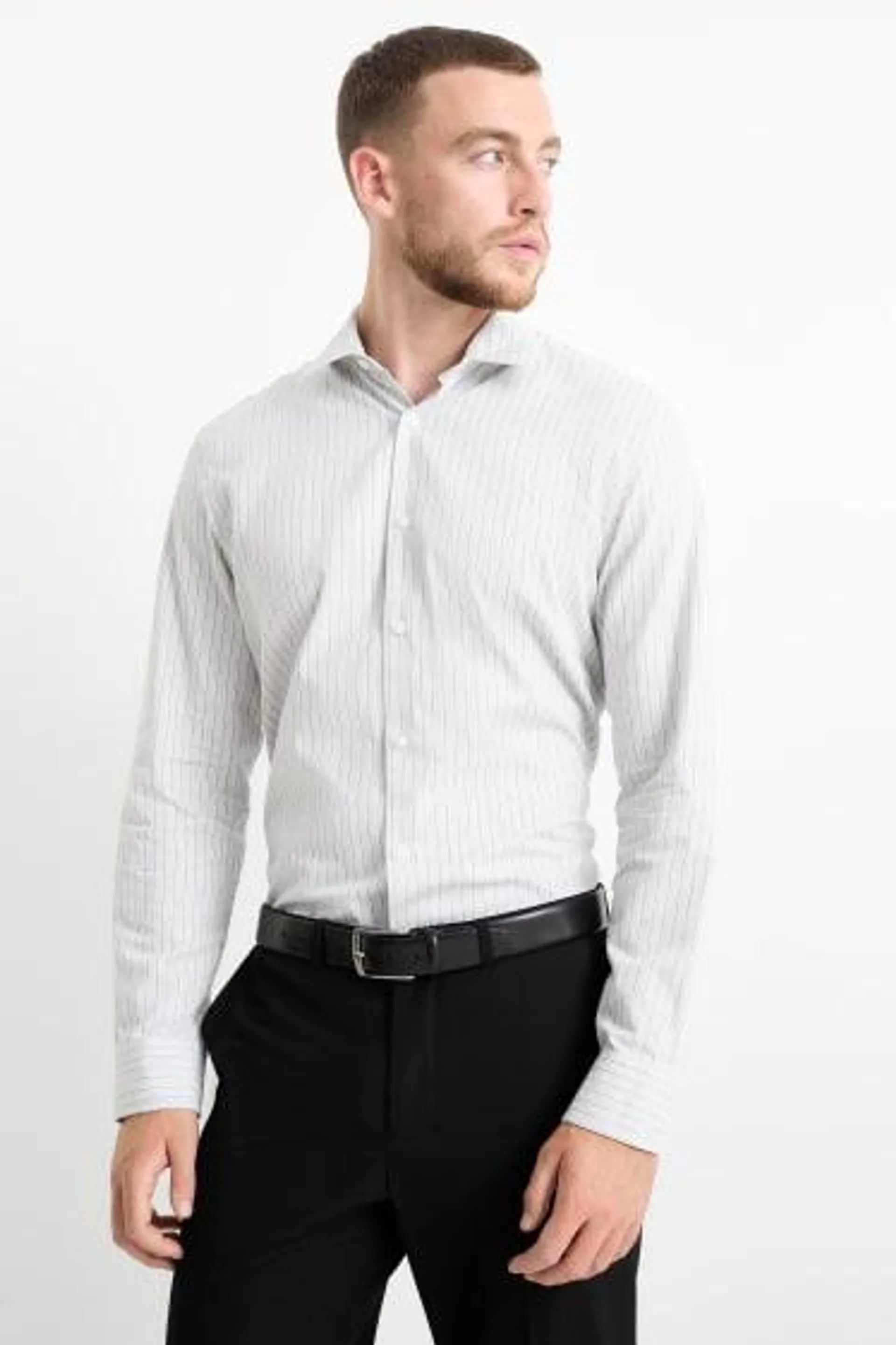 Shirt - regular fit - Kent collar - striped