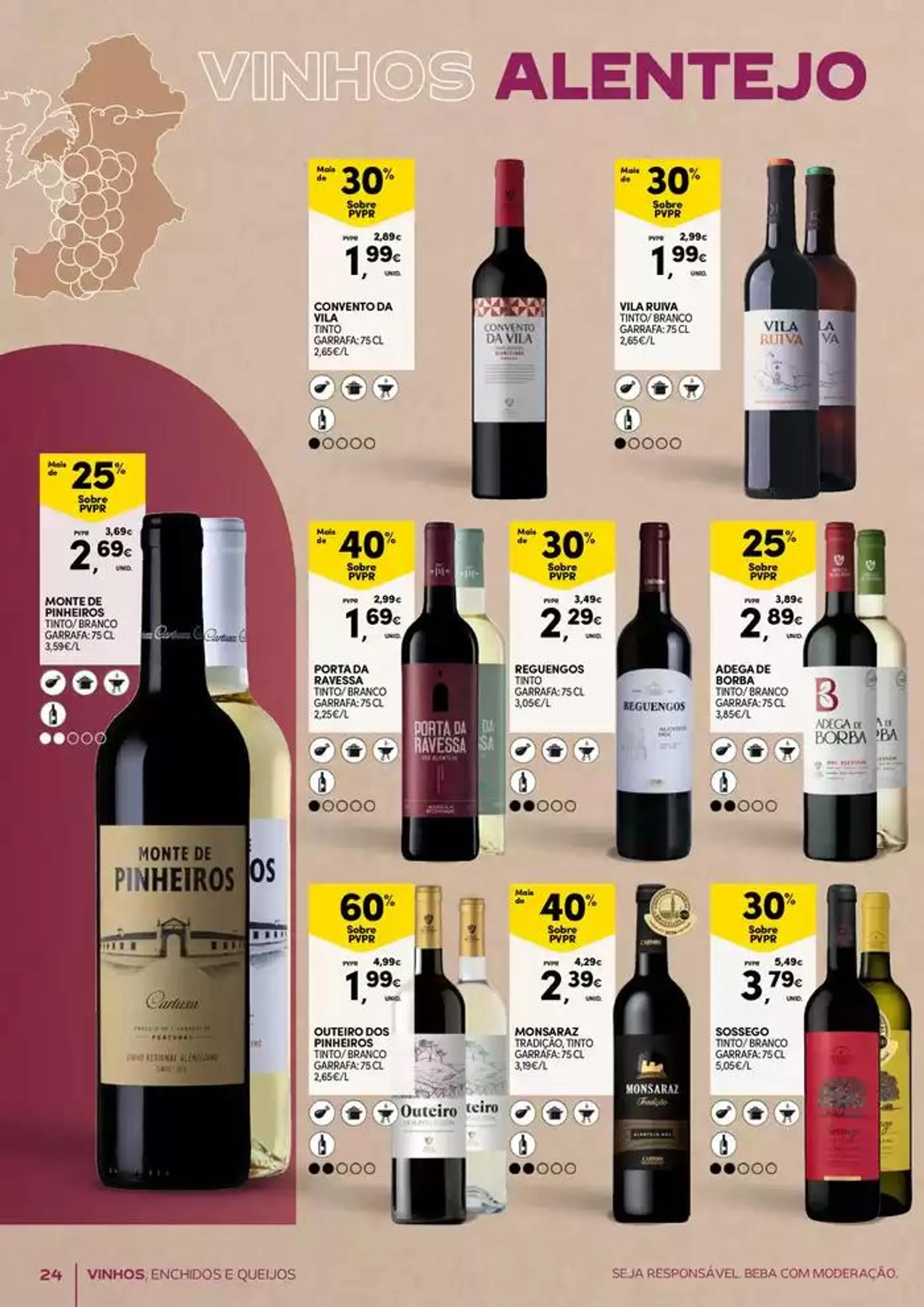 Folheto Açores: Vinhos, Enchidos e Queijos de 25 de setembro até 14 de outubro 2024 - Pagina 24