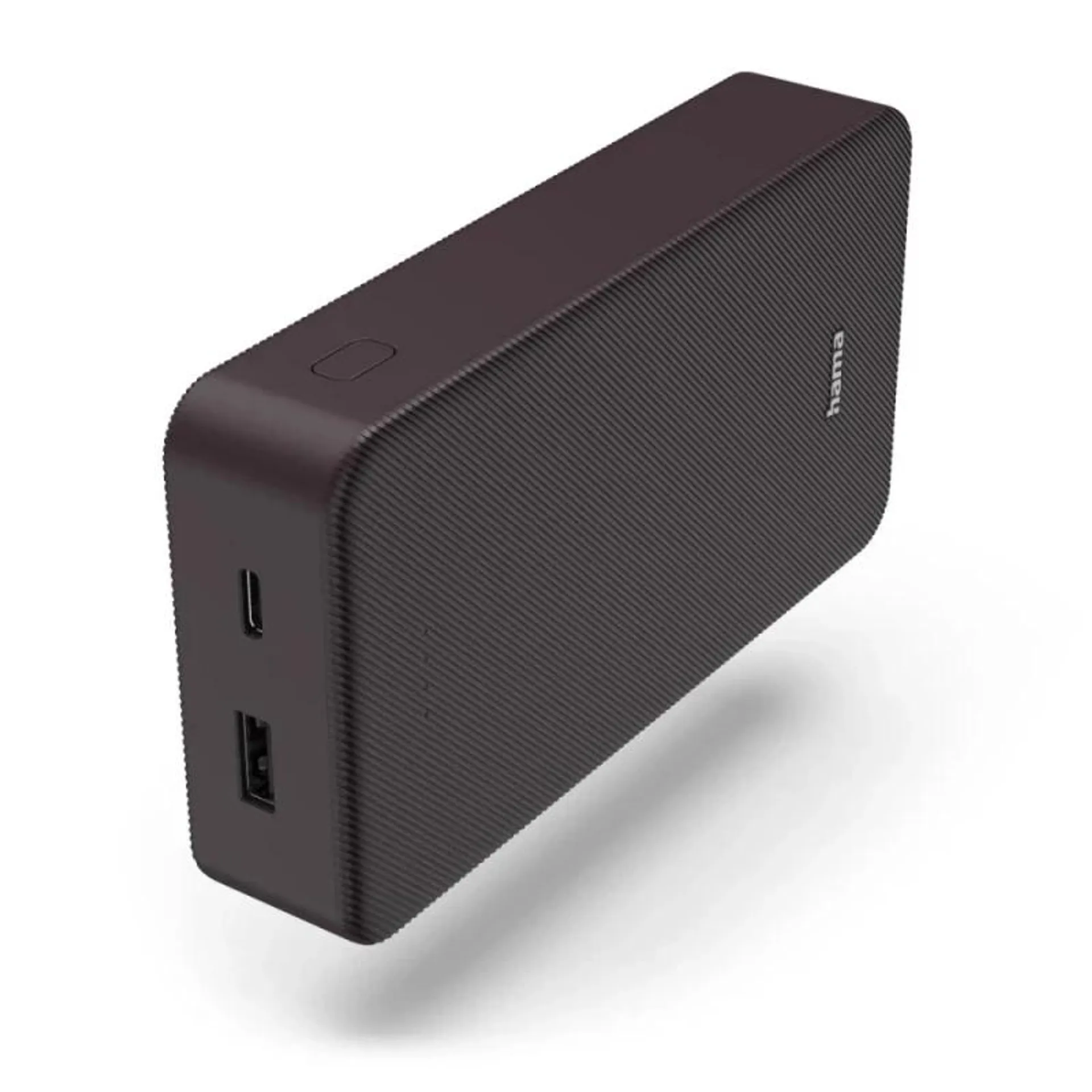 Powerbank Power Pack HAMA \"Color 20\", 20000mAh, bordô - 201715