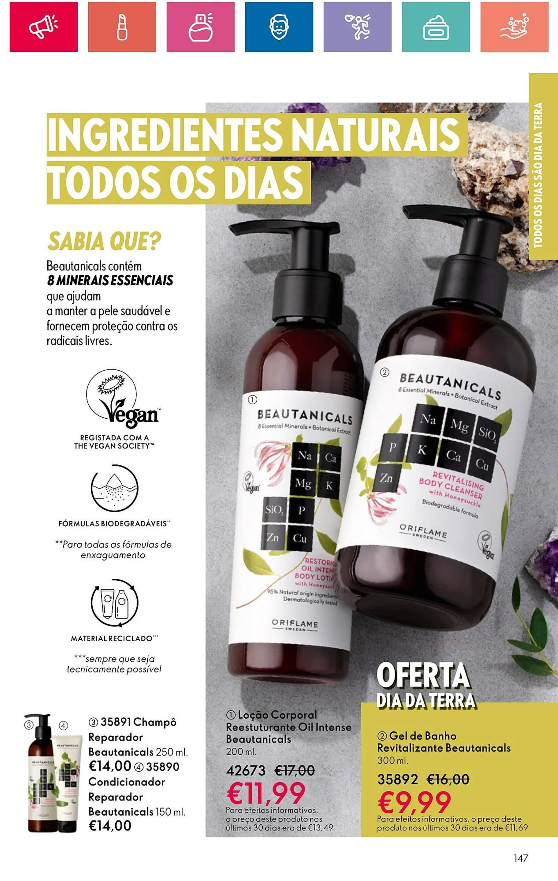 Folheto Folheto Oriflame de 18 de abril até 18 de maio 2024 - Pagina 147