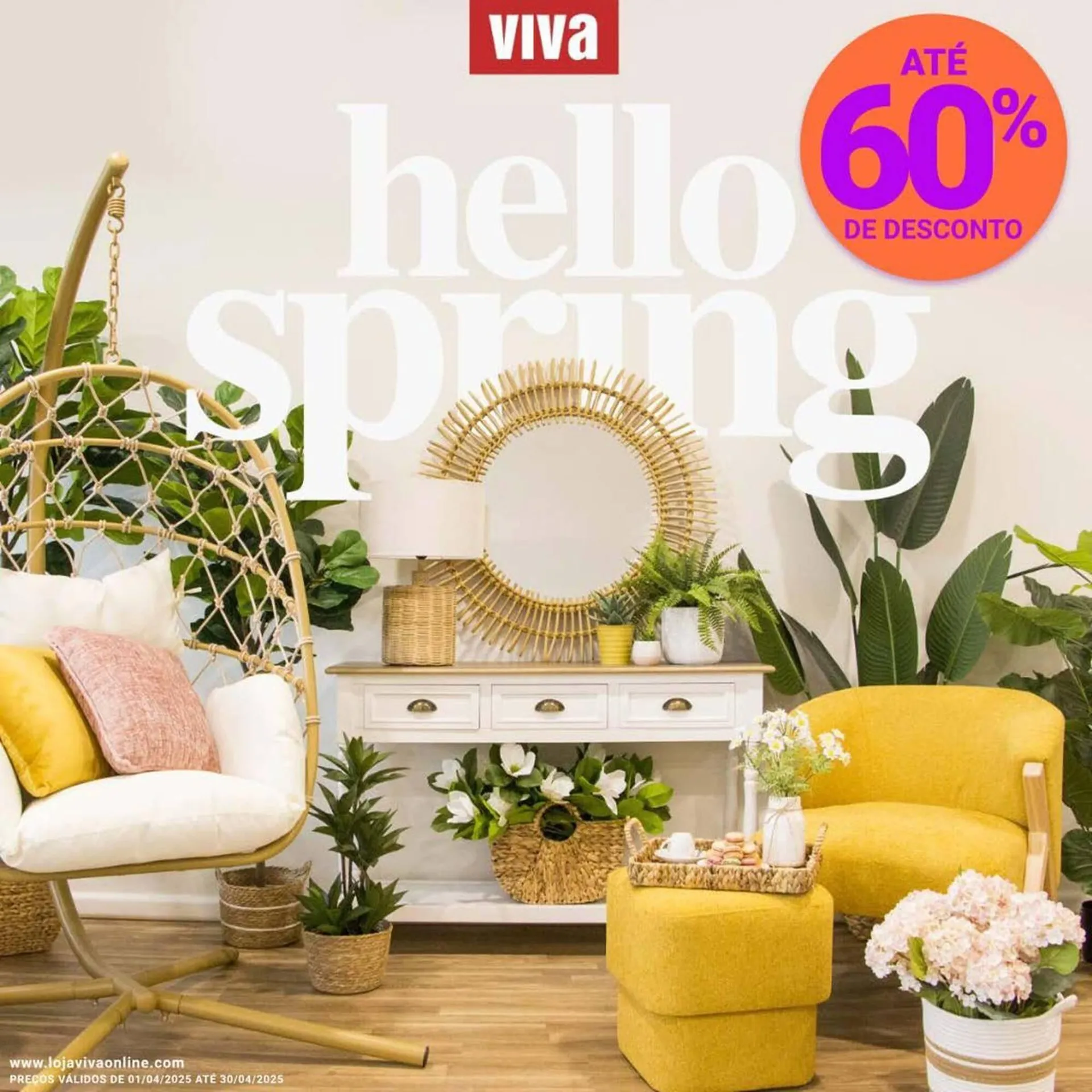 Folheto Folheto VIVA de 1 de abril até 30 de abril 2025 - Pagina 1