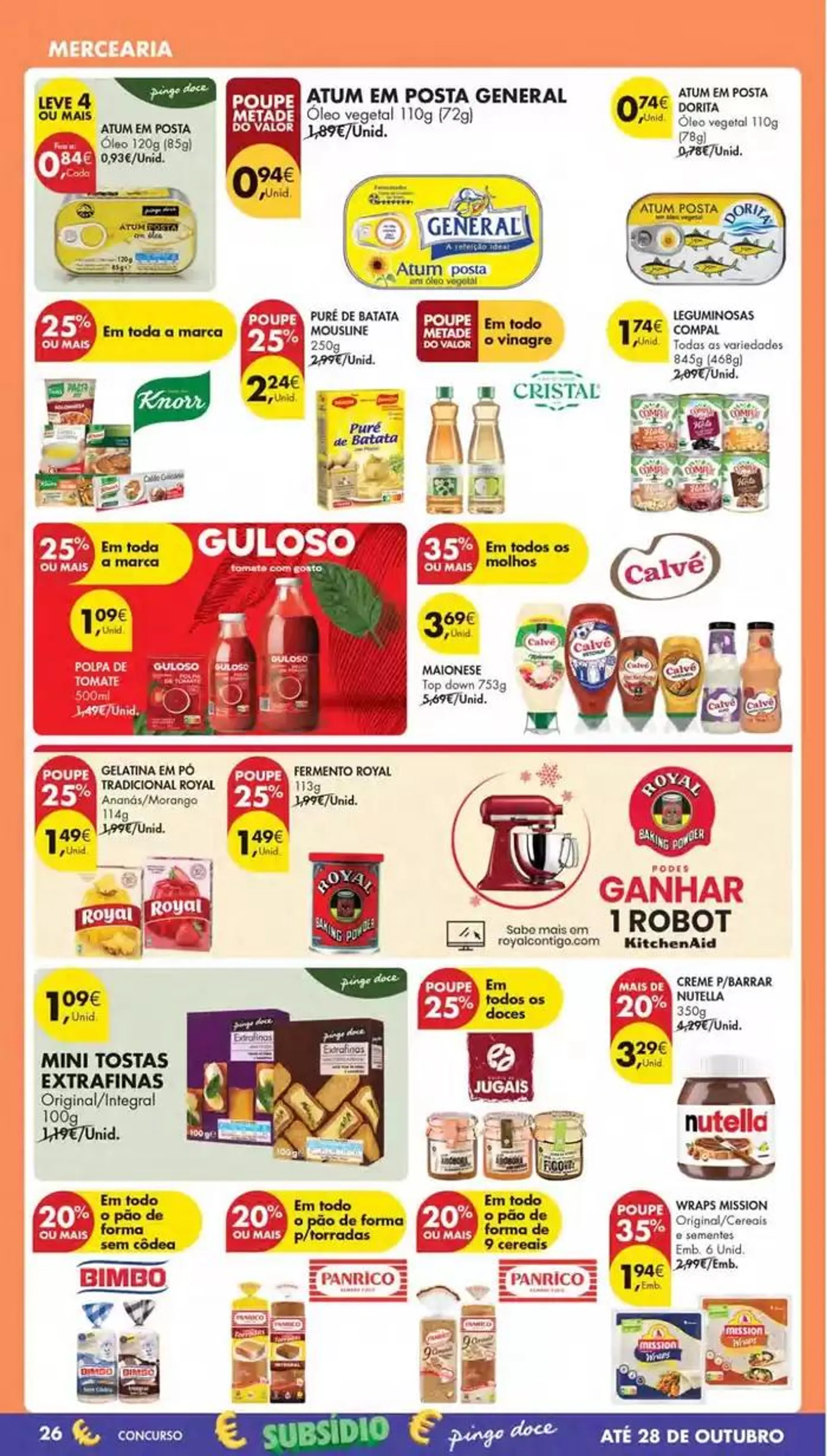 Folheto Melhores ofertas para compradores poupados de 22 de outubro até 28 de outubro 2024 - Pagina 25