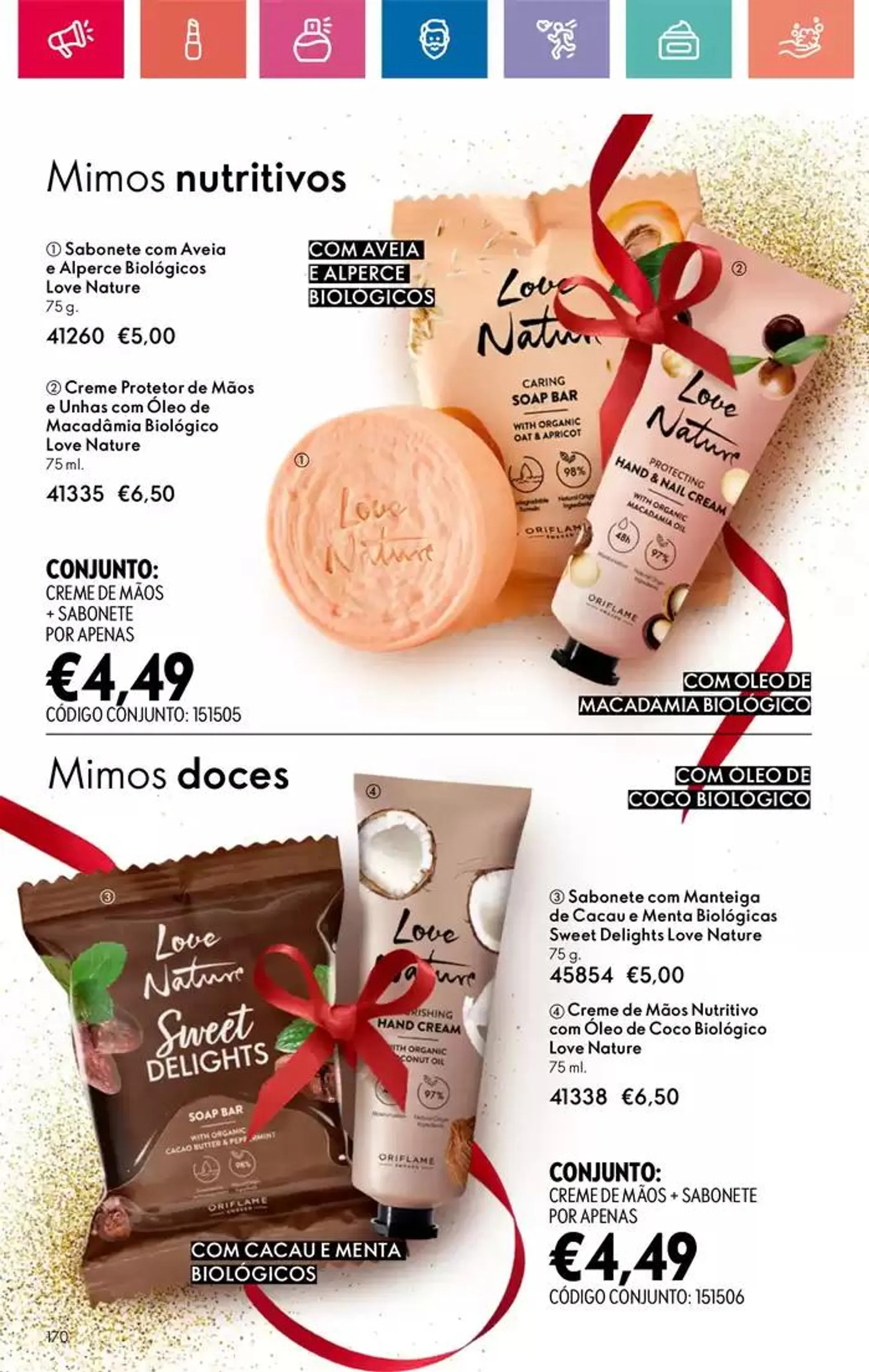 Folheto Folheto Oriflame de 2 de dezembro até 28 de dezembro 2024 - Pagina 170