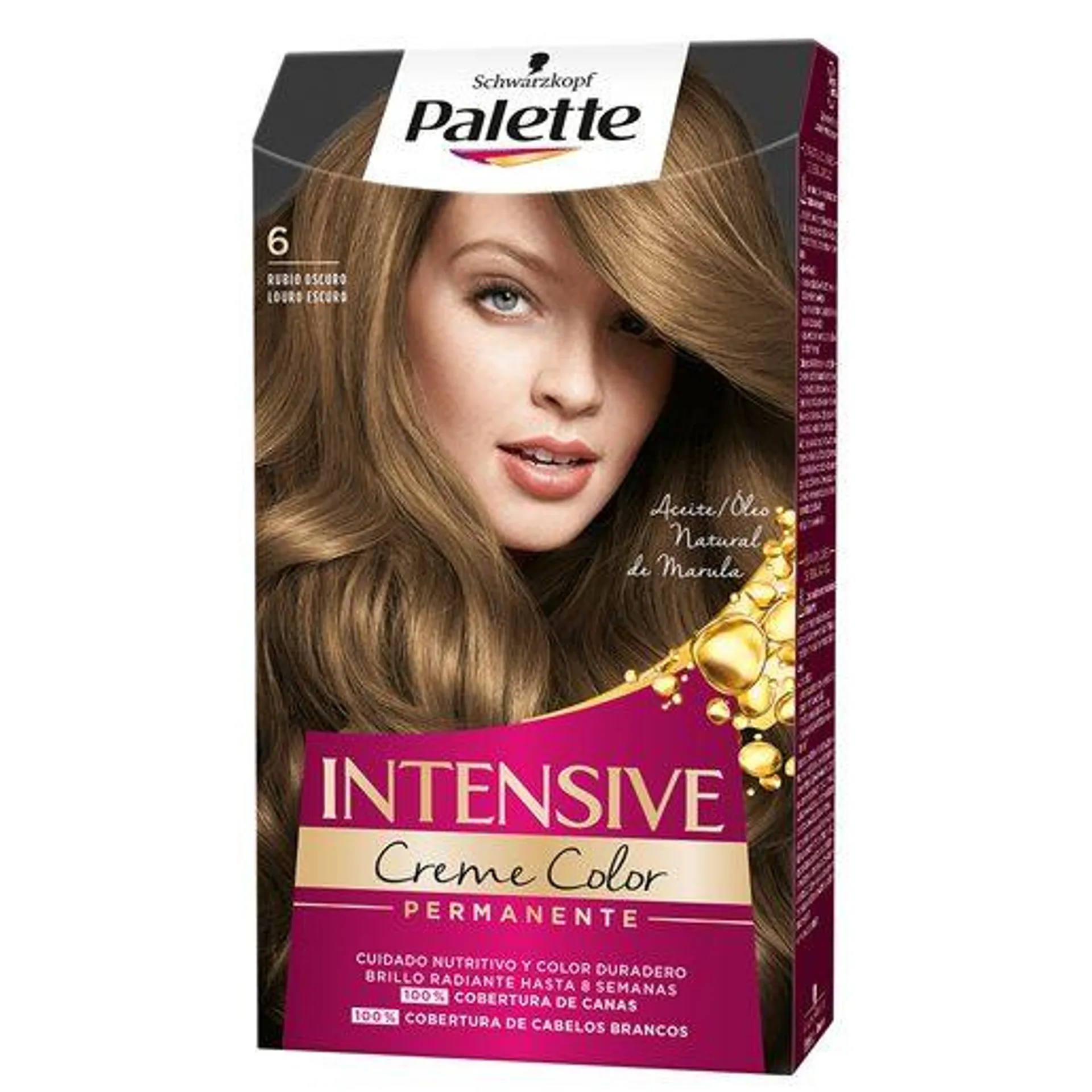 PALETTE Coloração Para Cabelo Nº6 Louro Escuro 1 un