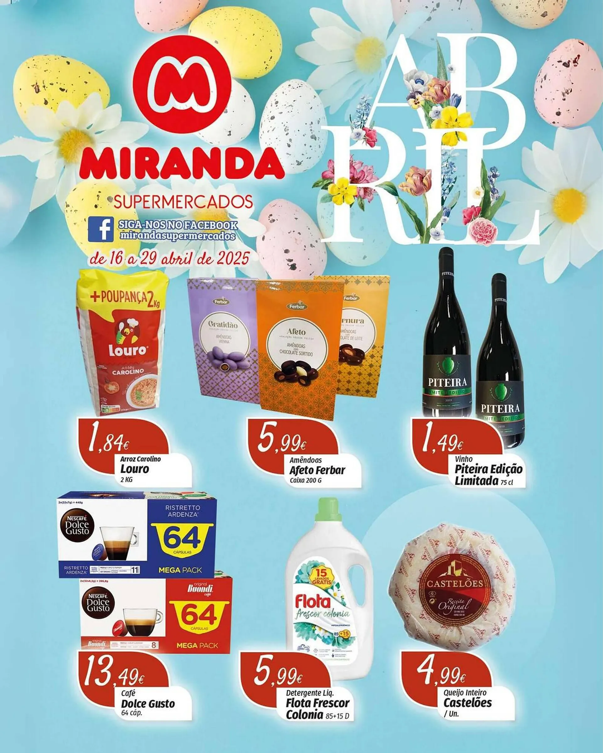 Folheto Miranda Supermercados - 1