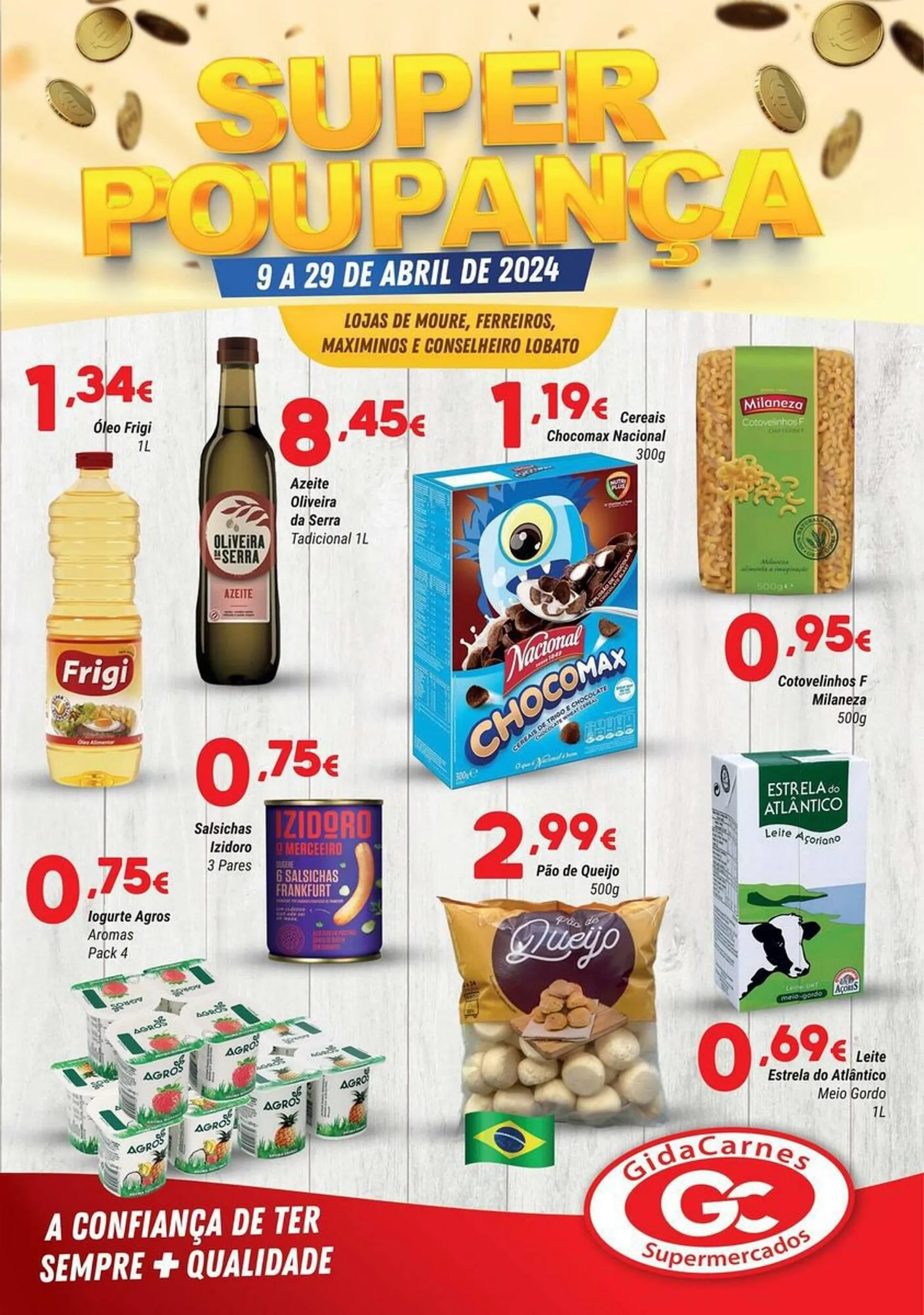 Folheto Folheto GidaCarnes Supermercados de 9 de abril até 29 de abril 2024 - Pagina 